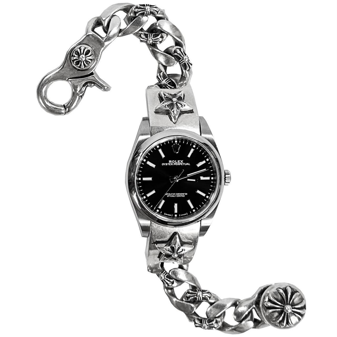 Chrome Hearts Star Rolex oyster perpetual Watch