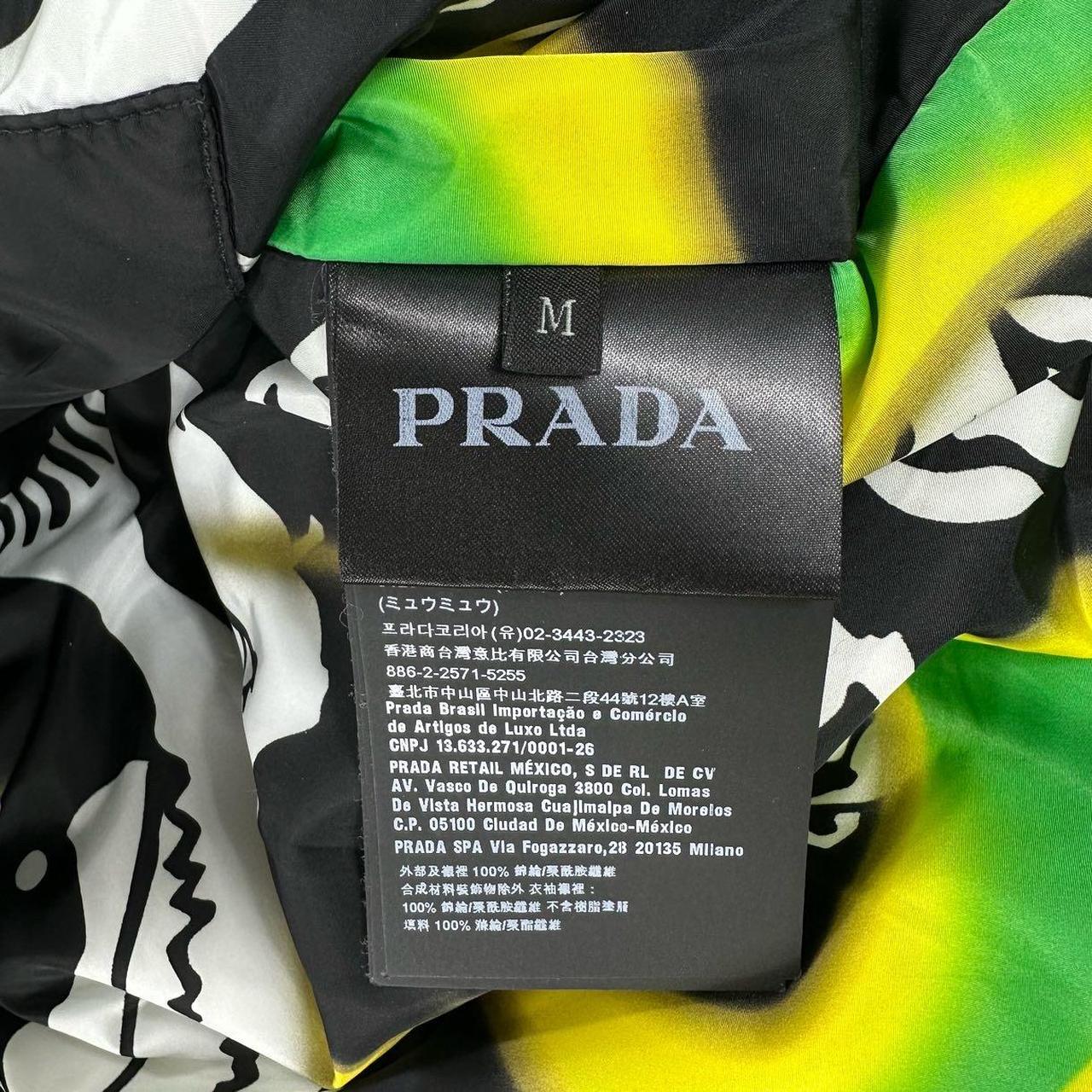 Prada Mermaid Flames Padded Jacket , INFORMATION