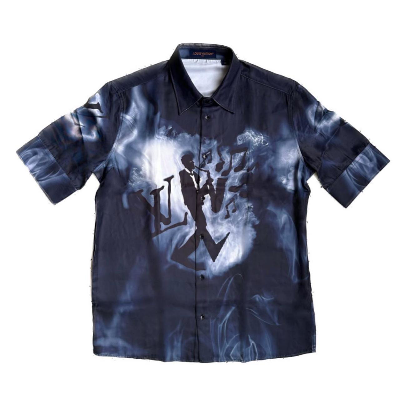 Louis Vuitton Monogram Neon Check Oversized Business Shirt