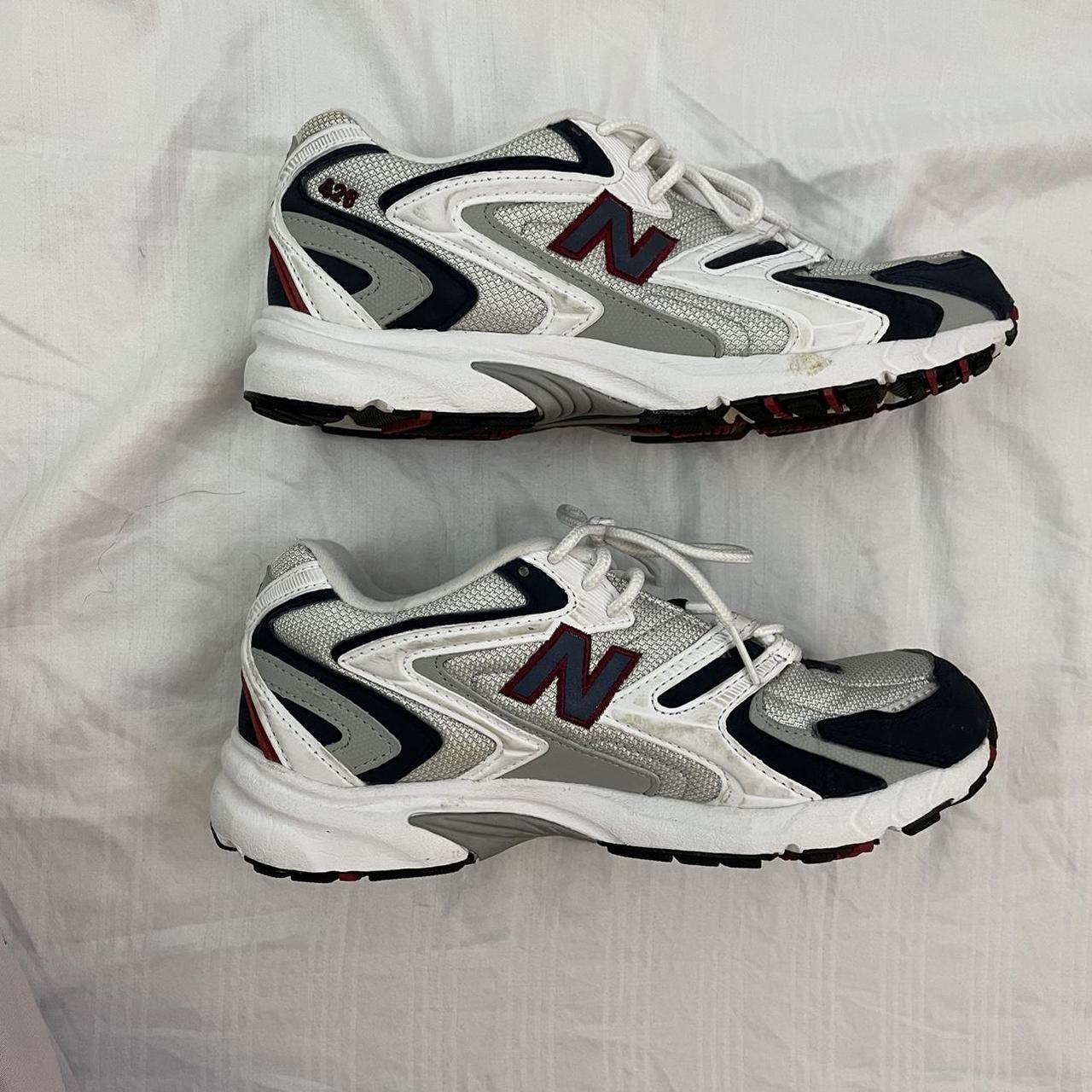 New Balance dad sneakers • size 8 • one spot of... Depop
