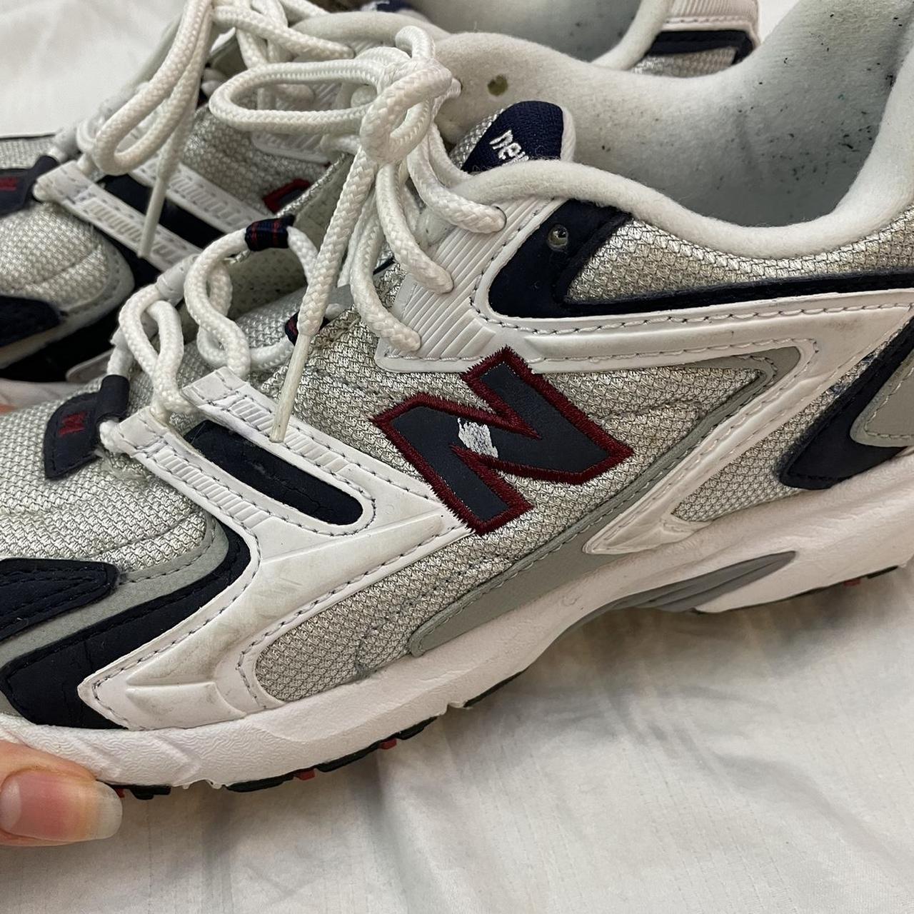 New Balance dad sneakers • size 8 • one spot of... Depop