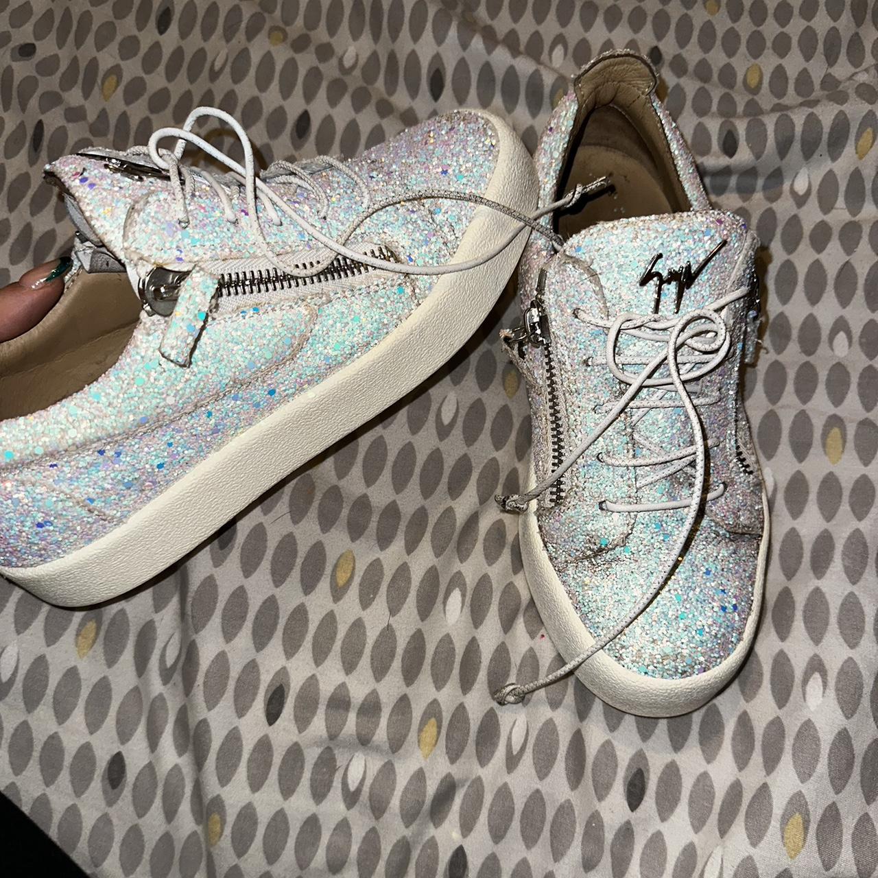 Giuseppe zanotti glitter may sales low trainers