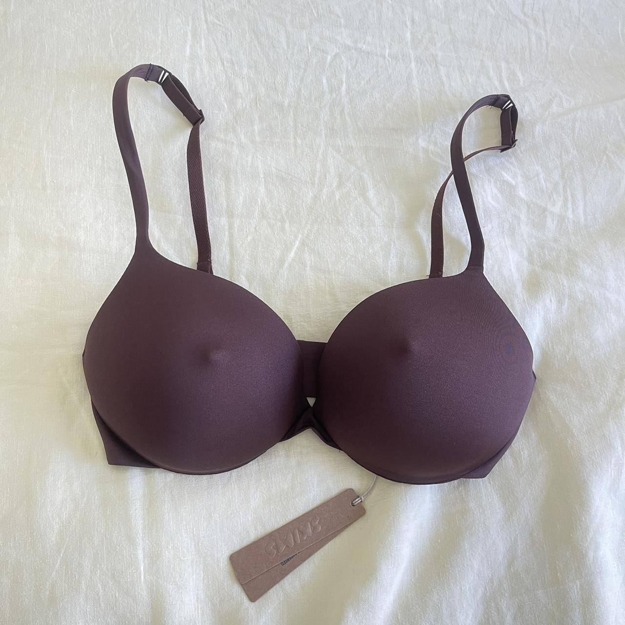 Skims nipple bra- cocoa- 32D Completely sold out... - Depop