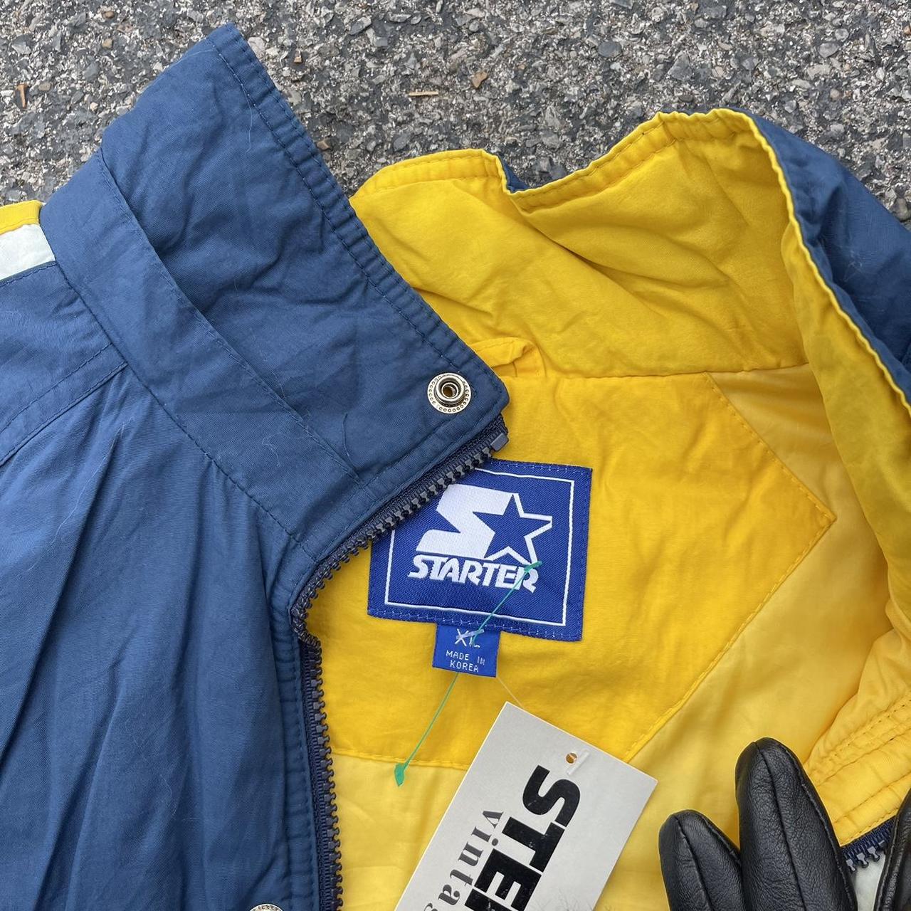 Vintage MICHIGAN starter jacket size XL michigan Depop