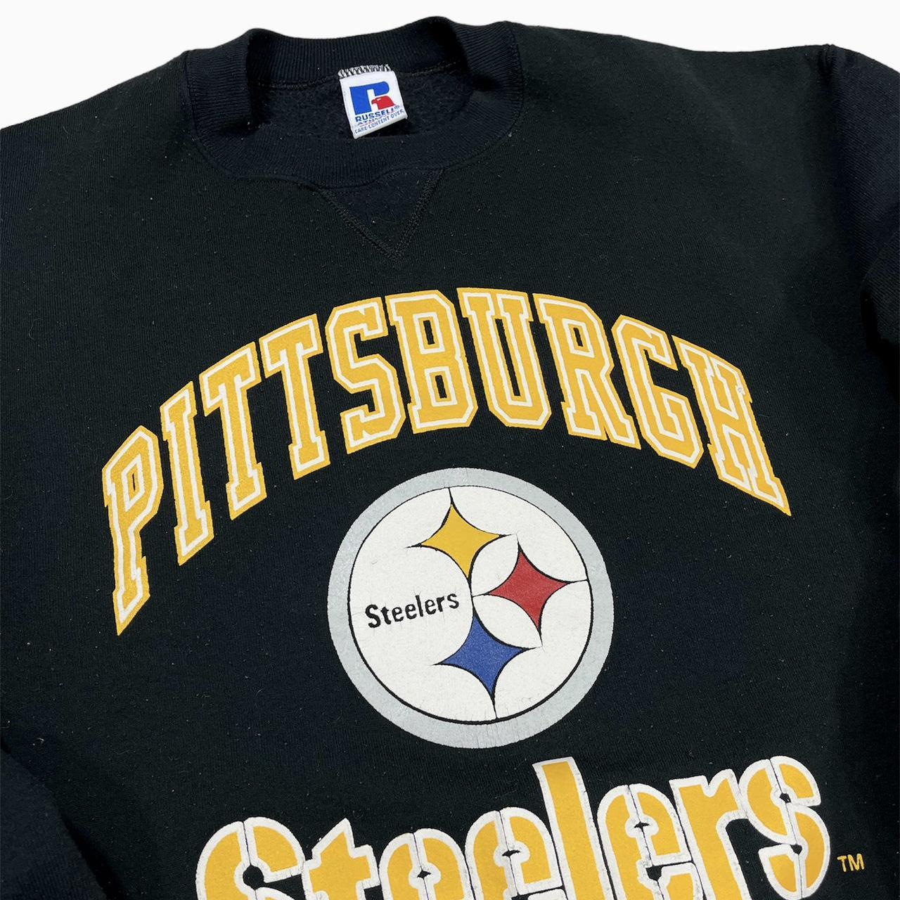 Vintage Pittsburgh Steelers Shirt. Dope black - Depop