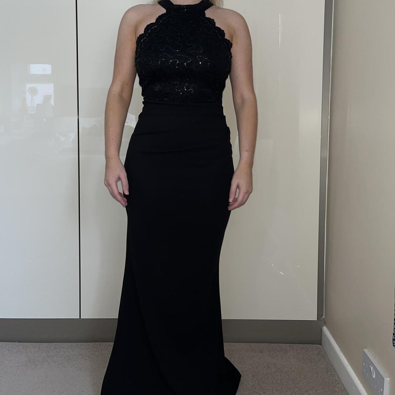 petite black tie evening dresses