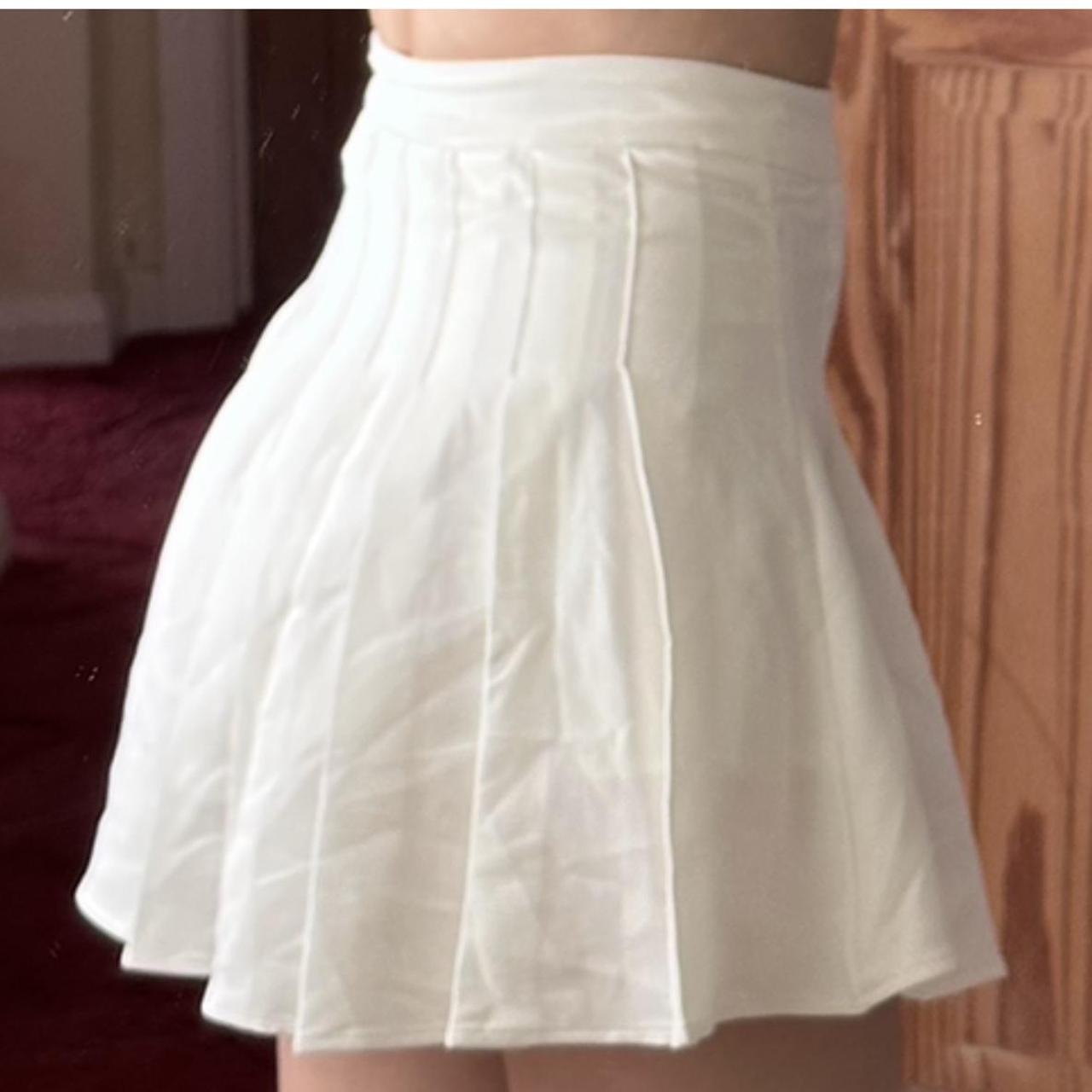 White skirt Worn a few times but in good condition... - Depop