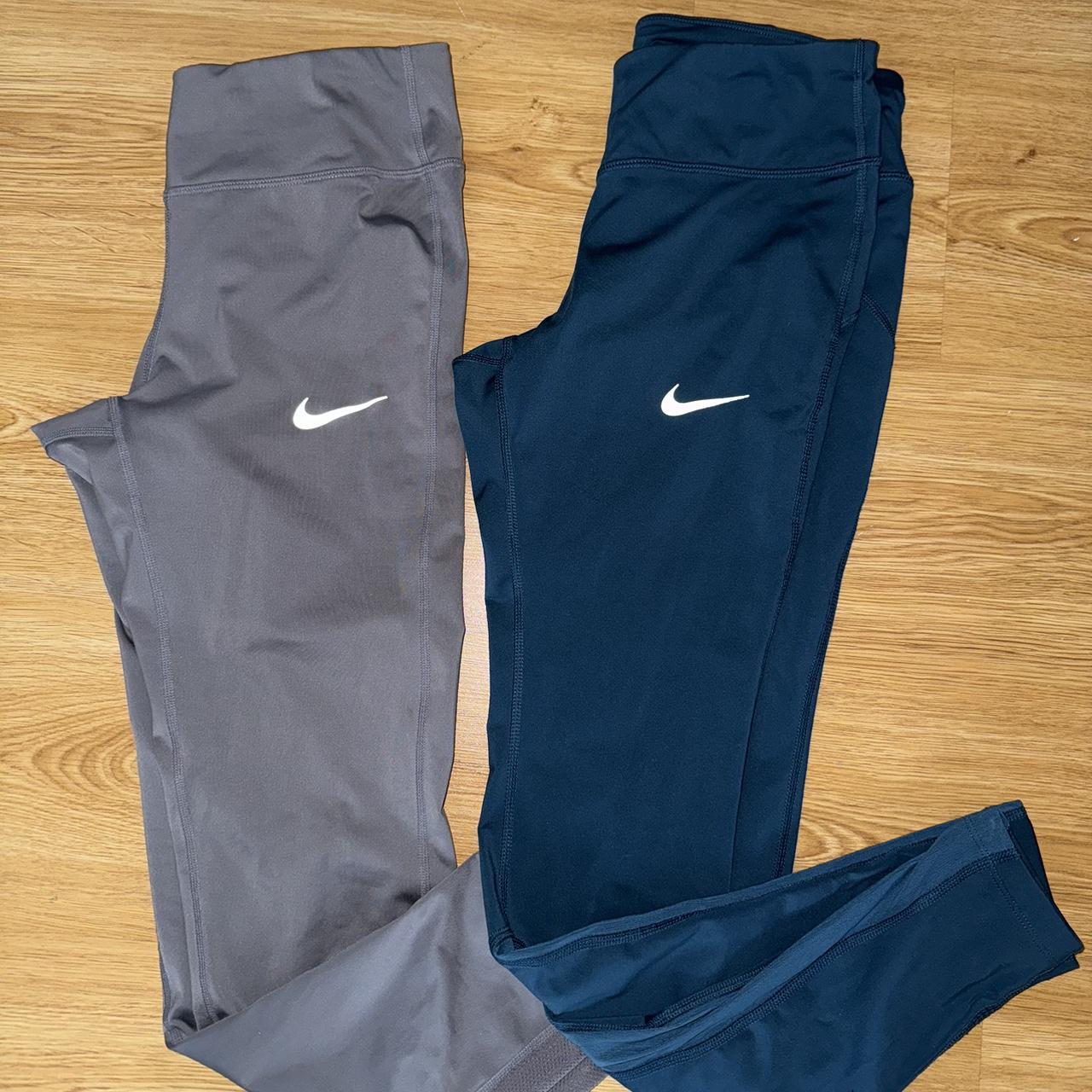 tan nike leggings