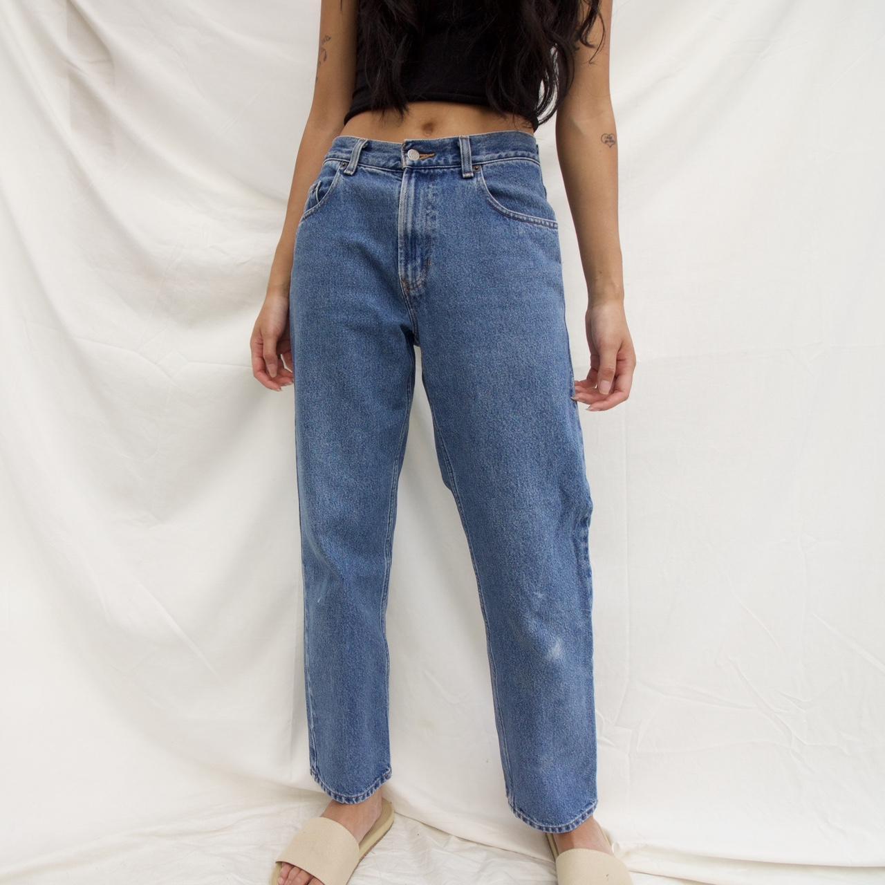 Old Navy Women's High waisted Jeans Blue 28 – Relaxed fit blue