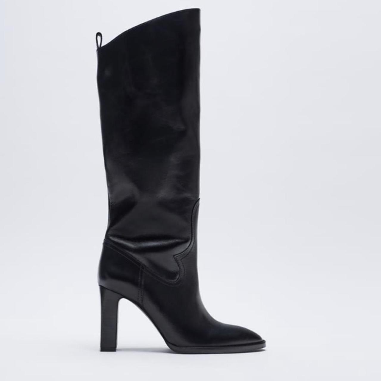 Zara Women's Boots Depop