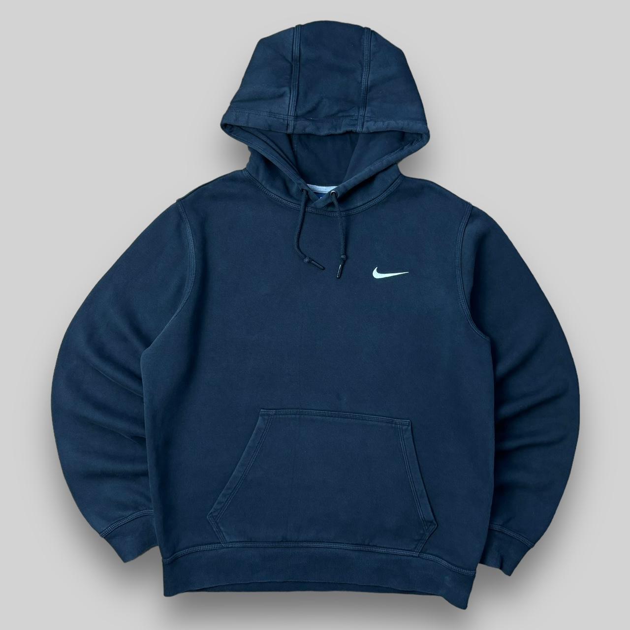 mens nike hoodie black and white