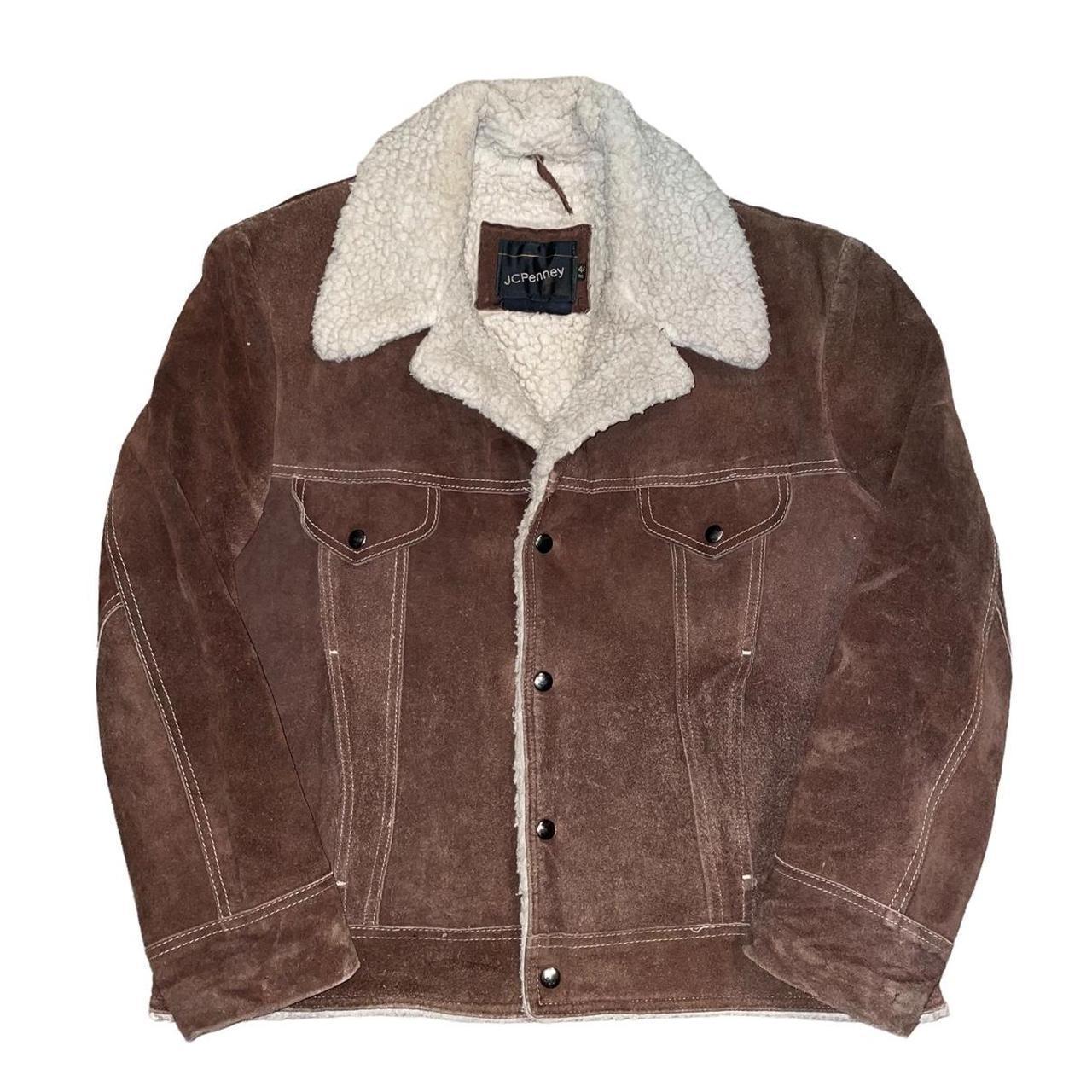 1970s JCPENNEY Sherpa Lined Winter Coat *classic... Depop