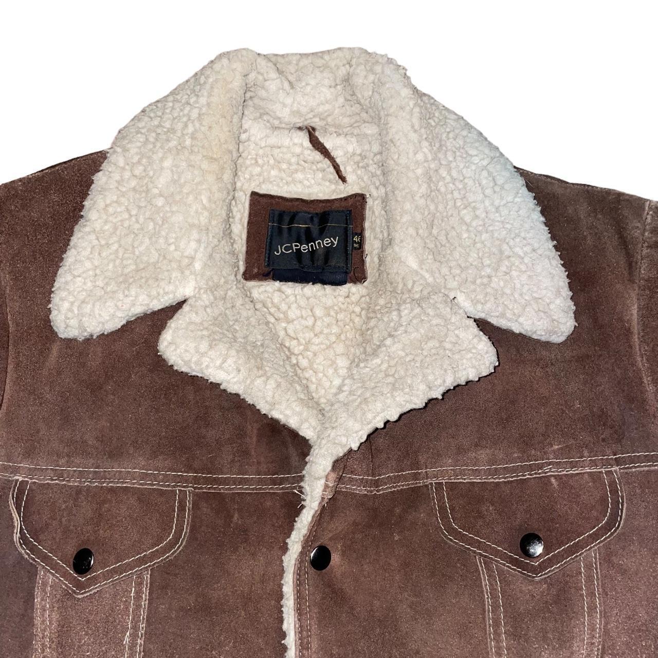 1970s JCPENNEY Sherpa Lined Winter Coat *classic... Depop