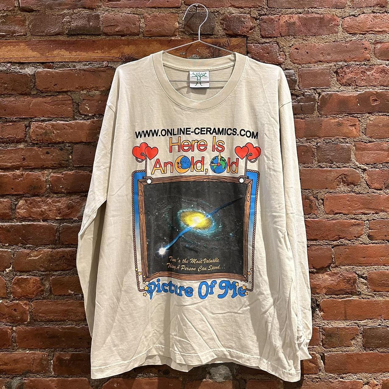 送料無料！ONLINE CERAMICS Stare At The Stars (L) Online Ceramics Multicolor 'Look At The Stars' T-Shirt