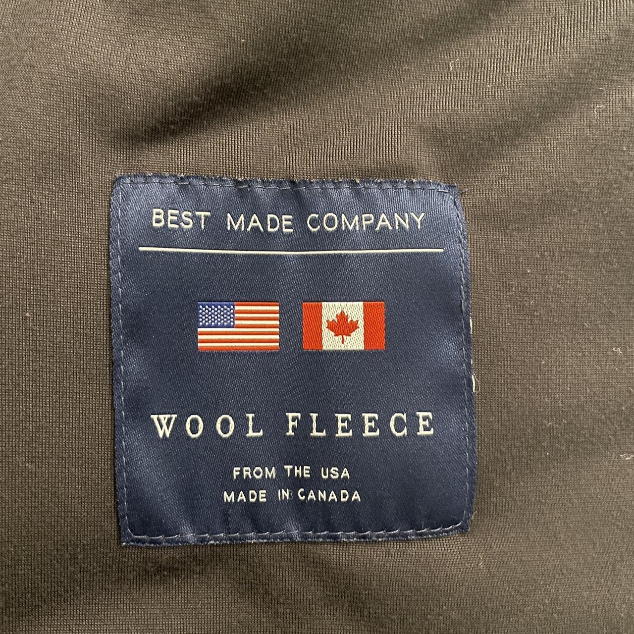 Best made co on sale wool fleece jacket