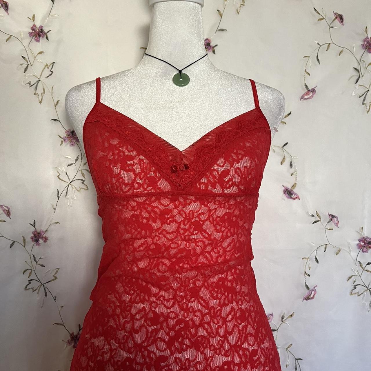 Red Victoria’s Secret dress best fits a s/m - Depop