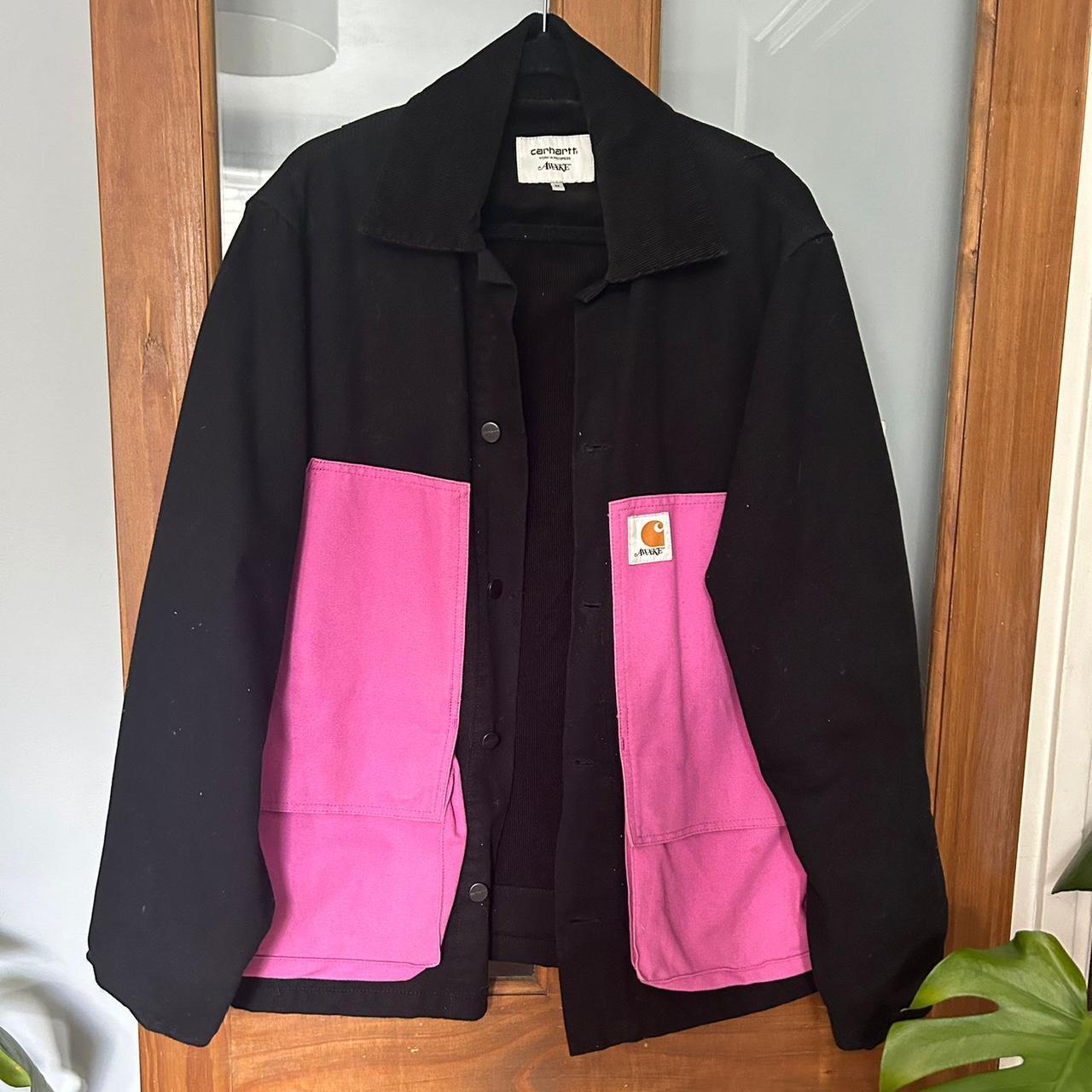 Carhartt WIP x AWAKE NY Michigan Chore Coat Black... - Depop