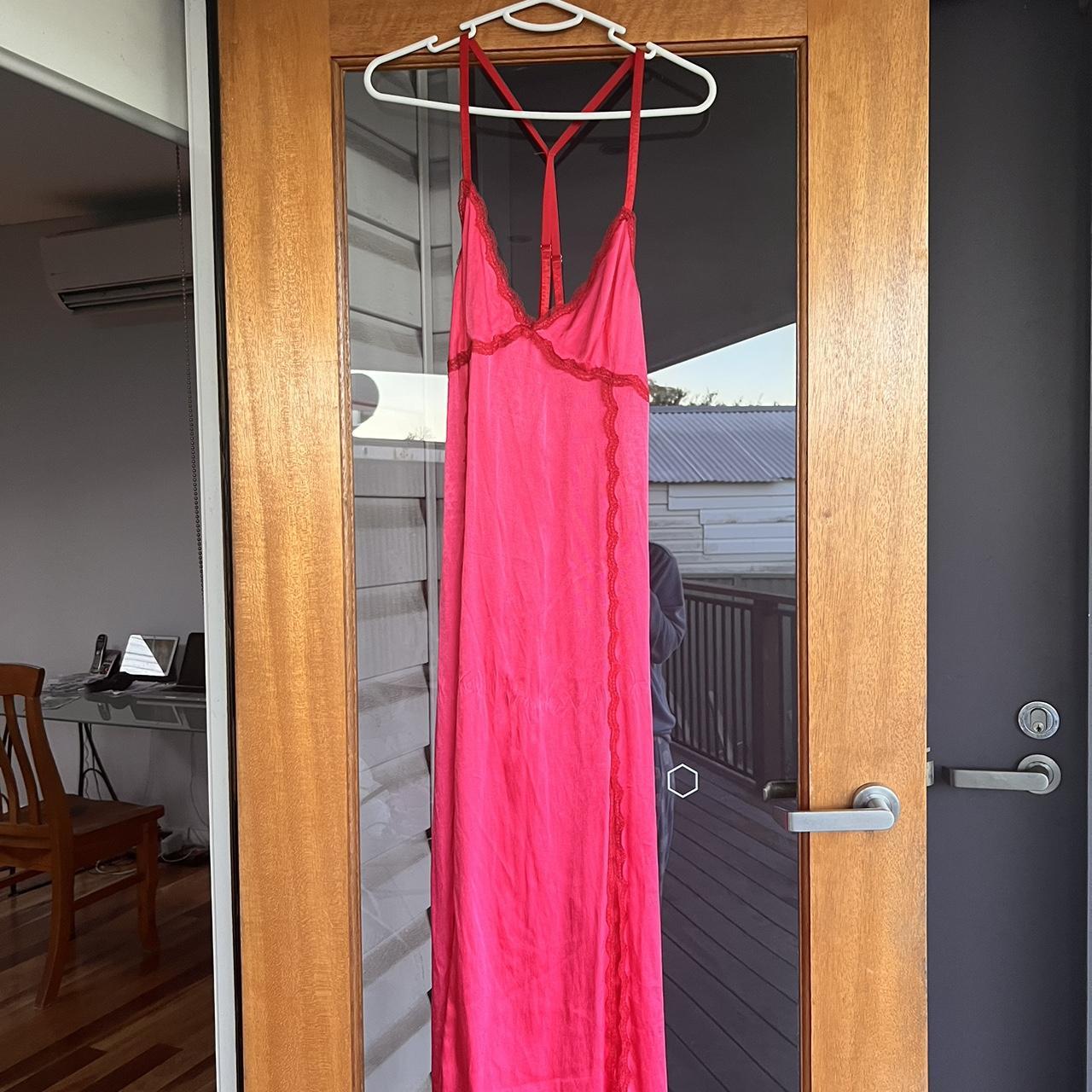 third-form-last-dance-slip-dress-magenta-au-10-depop