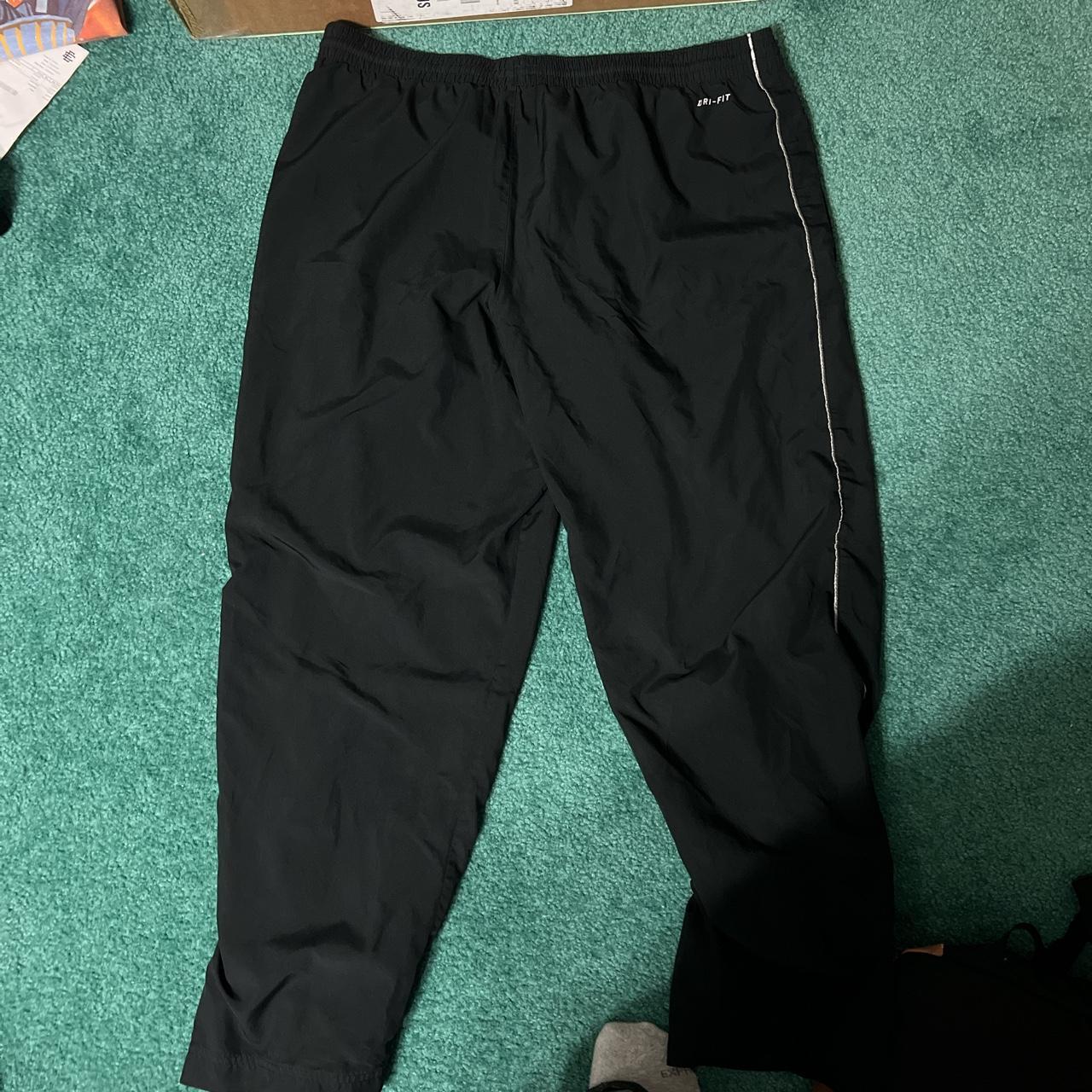 Vintage 2000’s Nike baggy track pants Size Large... Depop