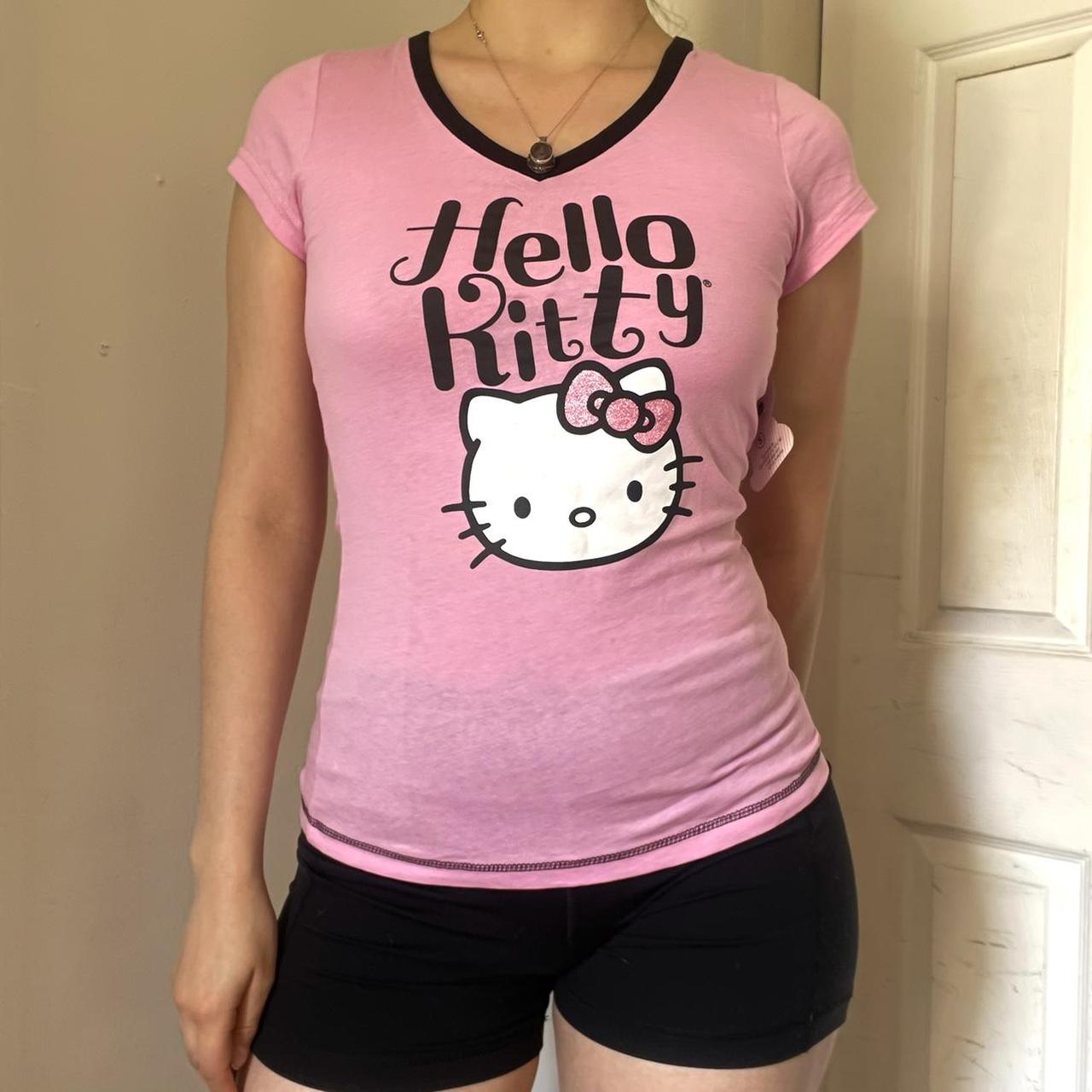 Y2K Hello Kitty Pink Shirt Brand new with tag! Baby... - Depop