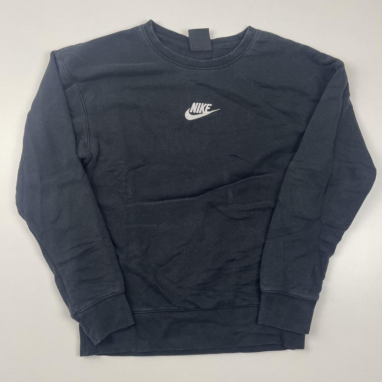 Nike Women's Navy Sweatshirt | Depop