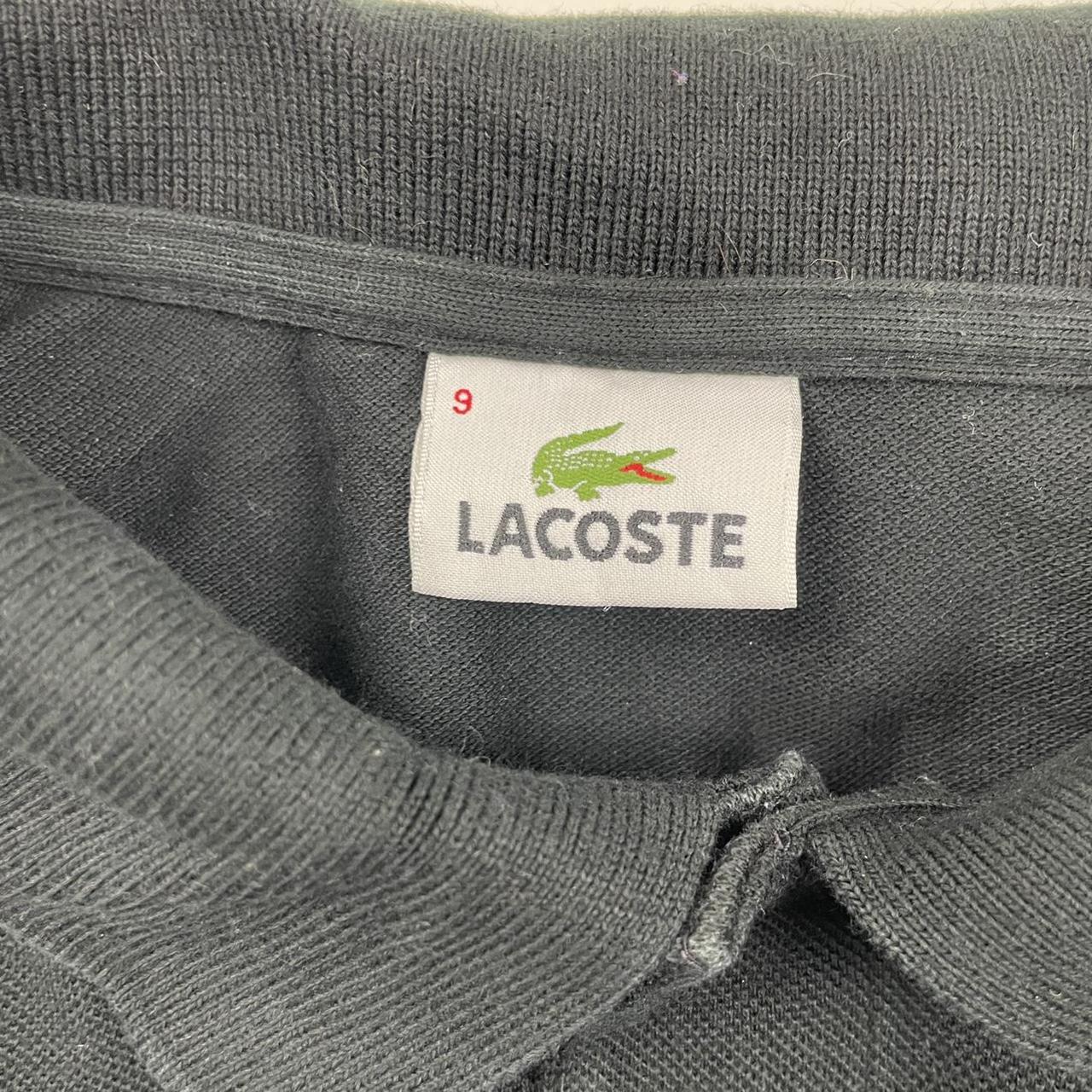 Lacoste Men's Black Polo-shirts | Depop