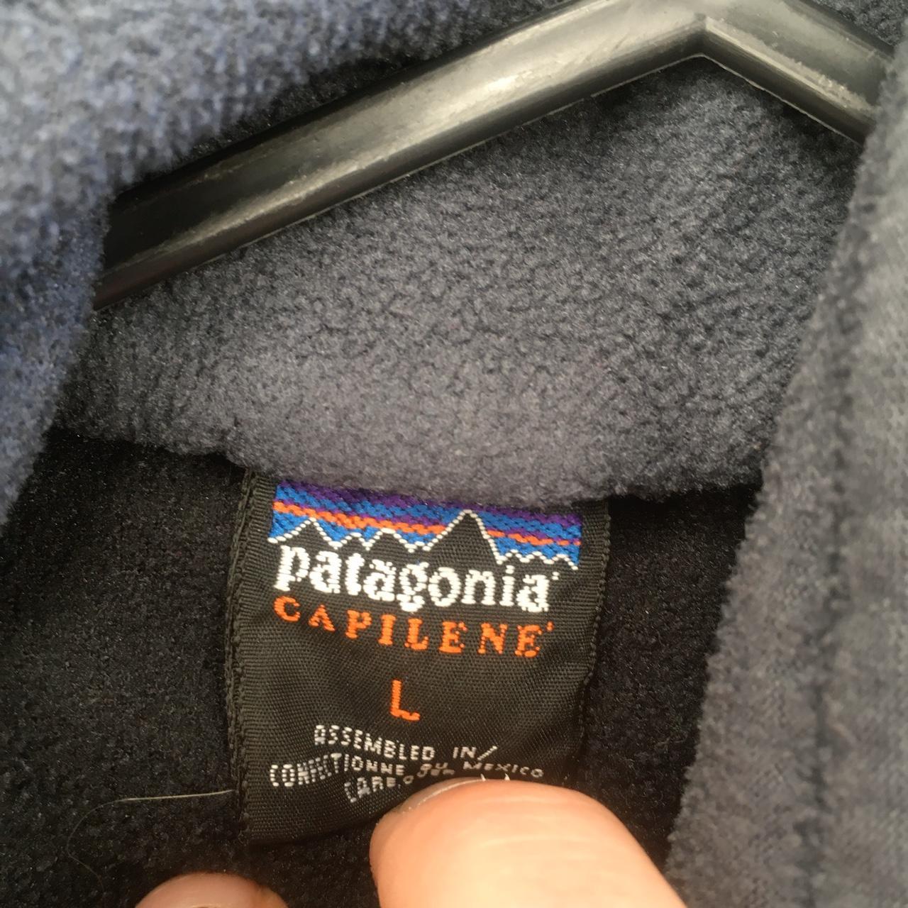 Patagonia Men's Black Jumper | Depop