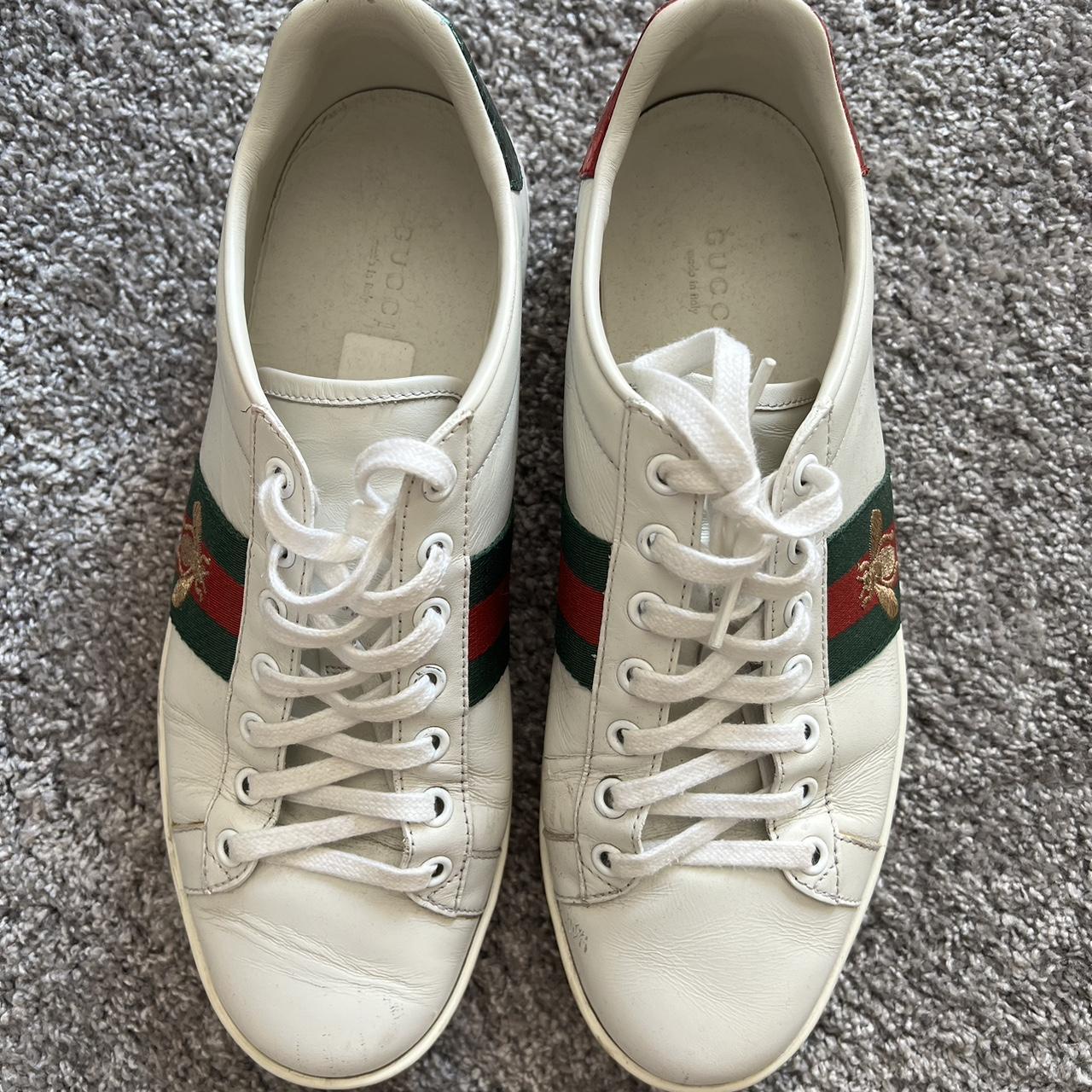 Gucci trainers UK 6 but would fit a UK 7 euro 40!... Depop