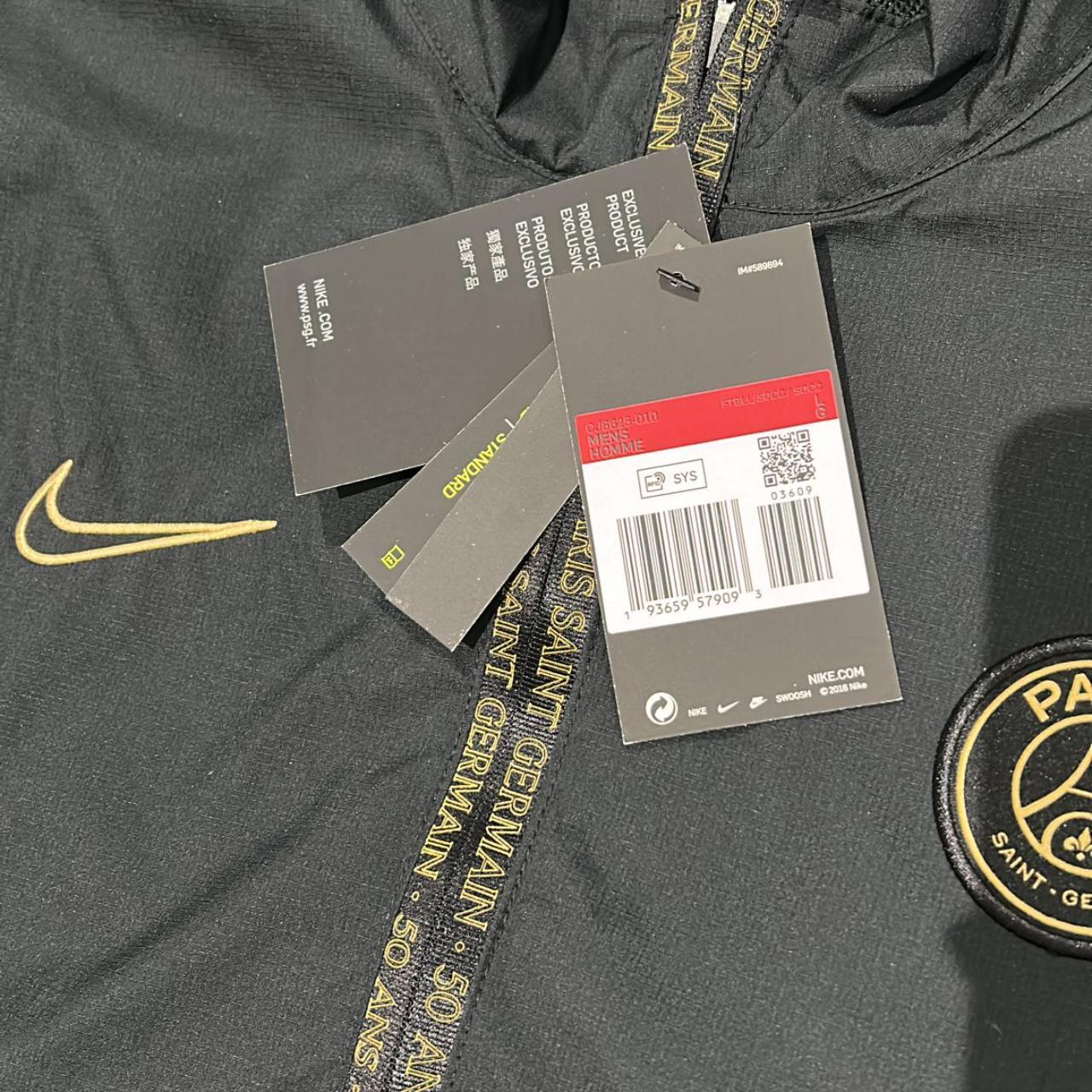 Nike PSG Paris Saint-Germain Windbreaker Top 50th | Depop