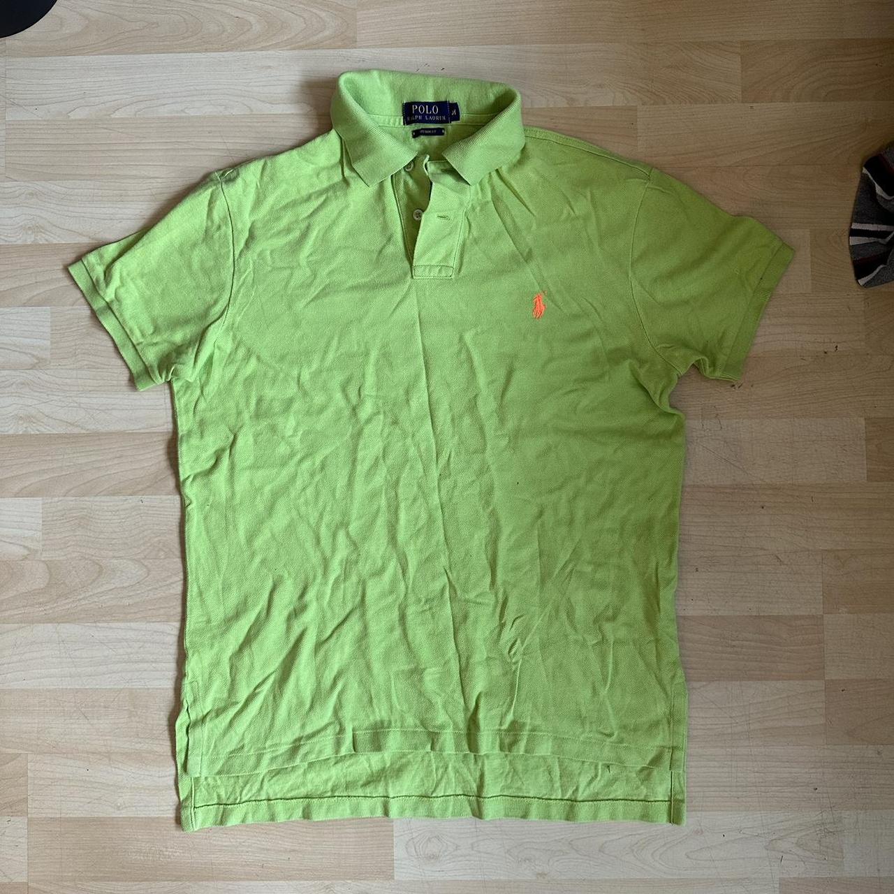 Ralph Lauren green polo. Fits size small. - Depop