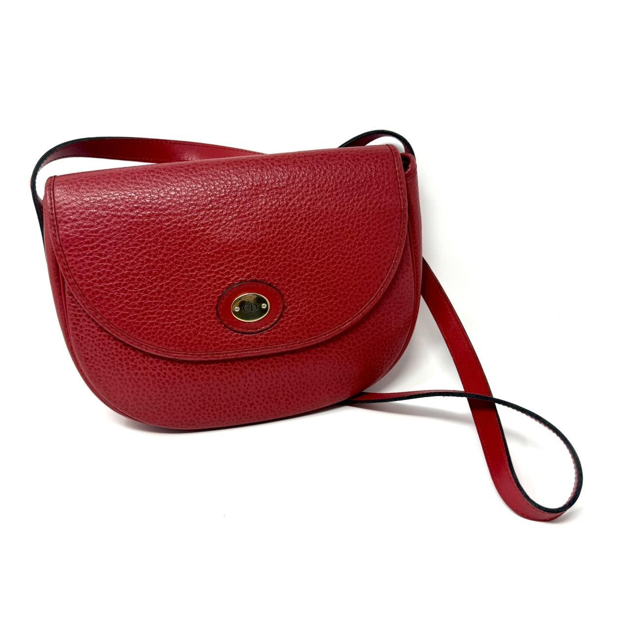 Mini Lady Dior Bag Cherry Red Patent Cannage Calfskin | DIOR AU