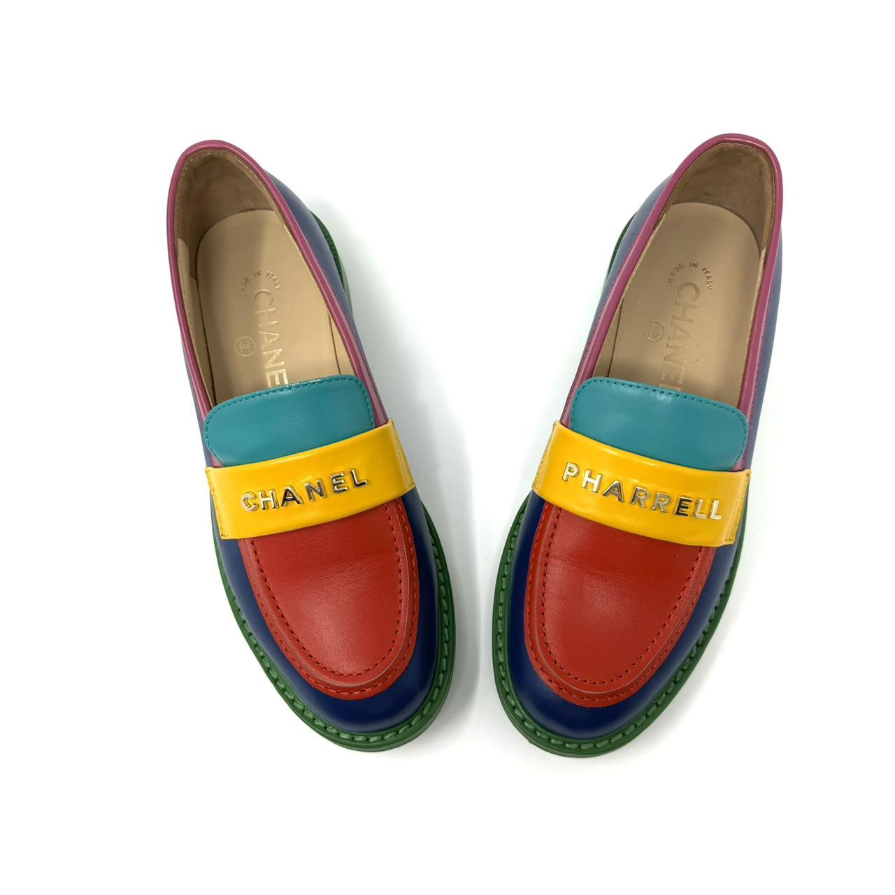 Chanel pharrell clearance shoes loafers