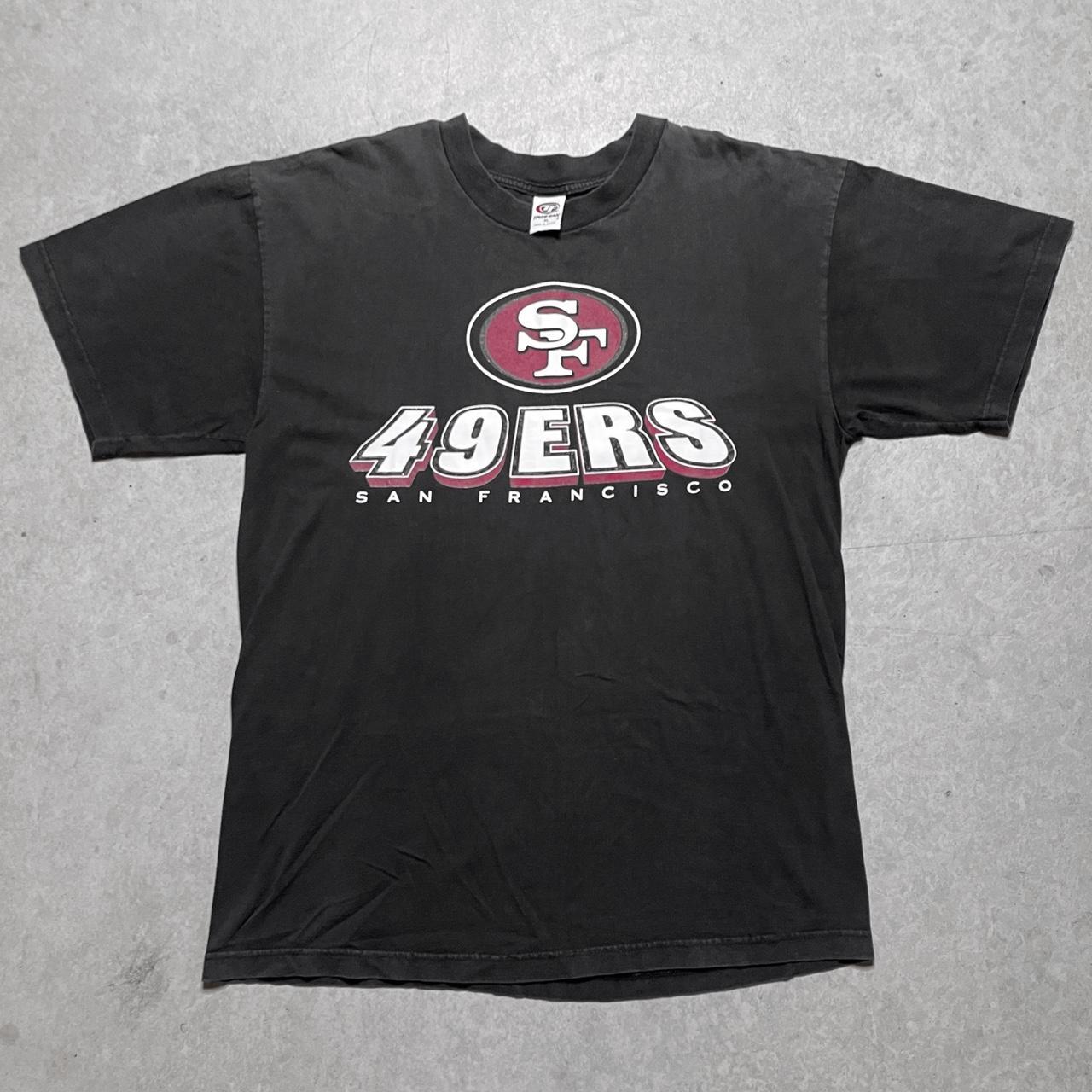 San Francisco 49ers Black Shirt Vintage looking - Depop