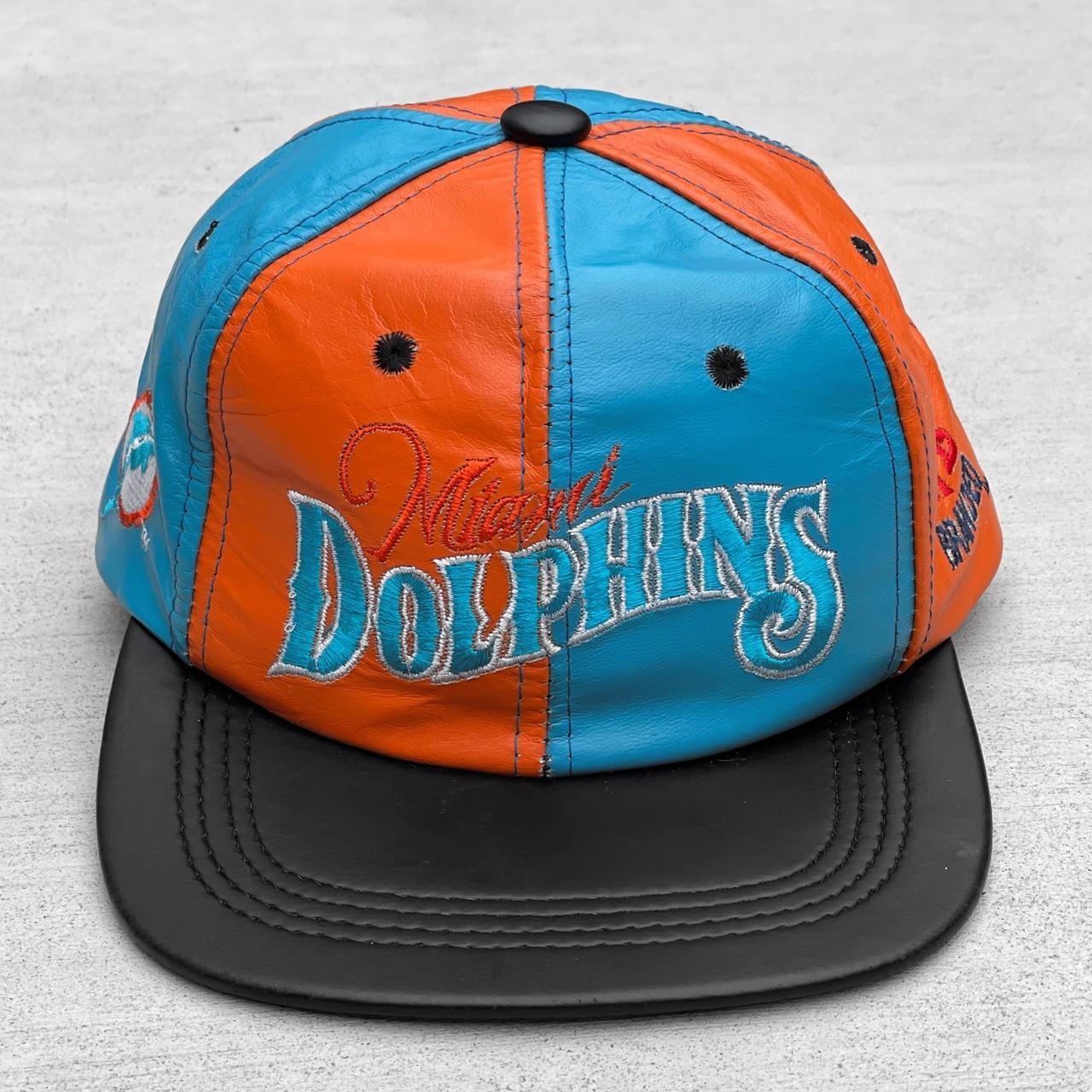 Vintage Miami Dolphins Snapback Hat Cap Ajd OSFA NFL Football 