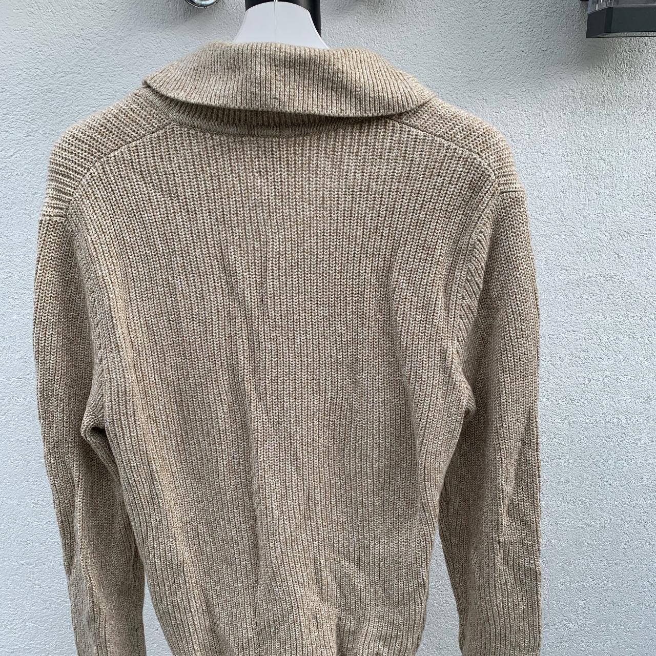 Gap Men's Cream Cardigan | Depop