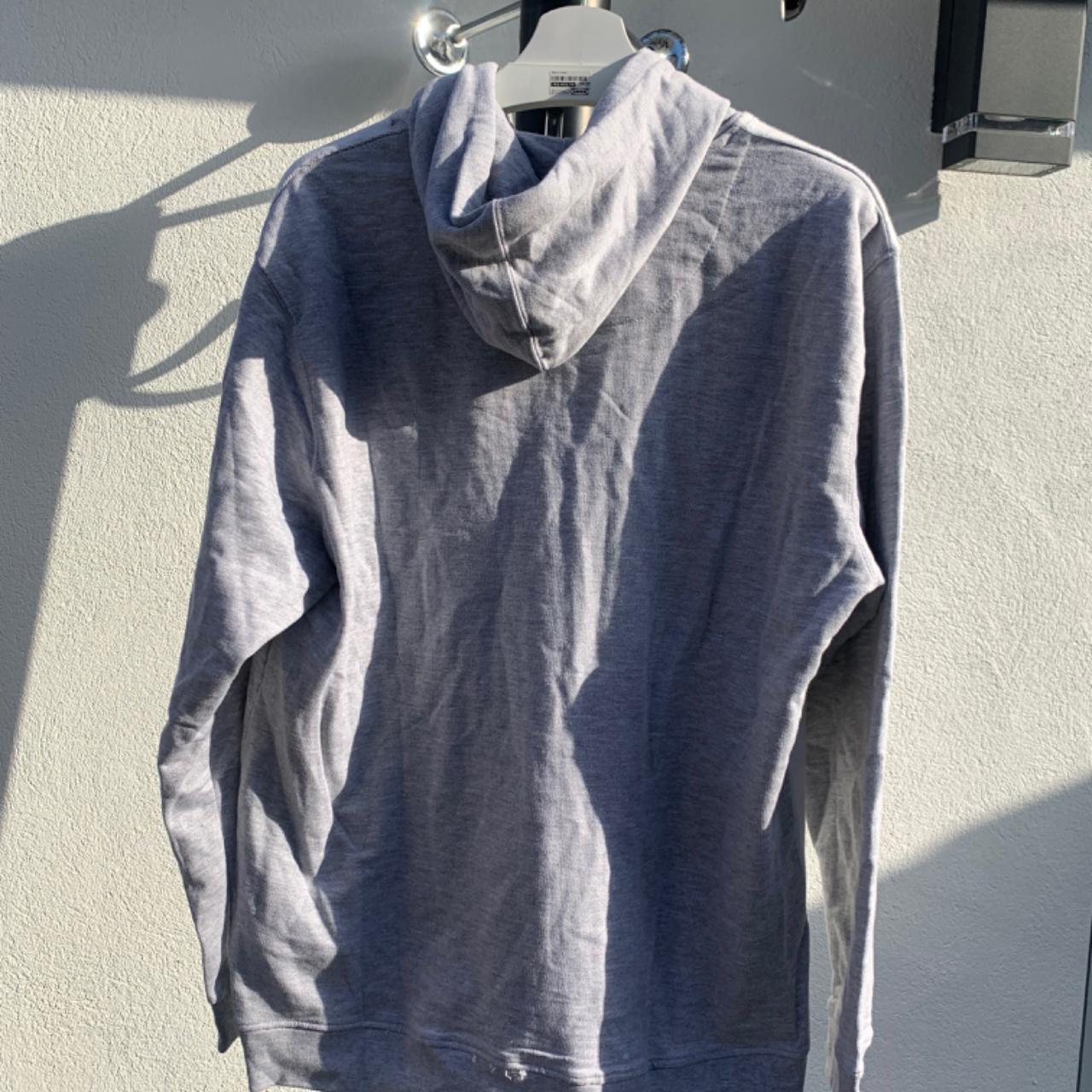 Bellfield Men's Grey Hoodie Depop