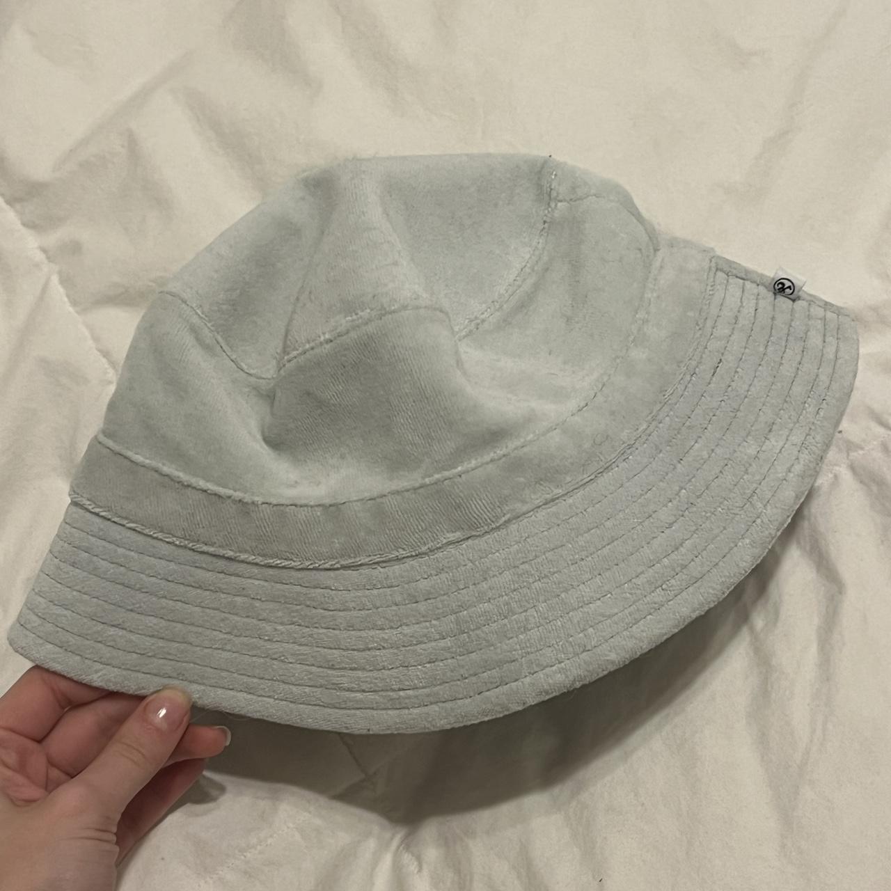 very light blue RICHARDSON bucket hat soft terry... - Depop