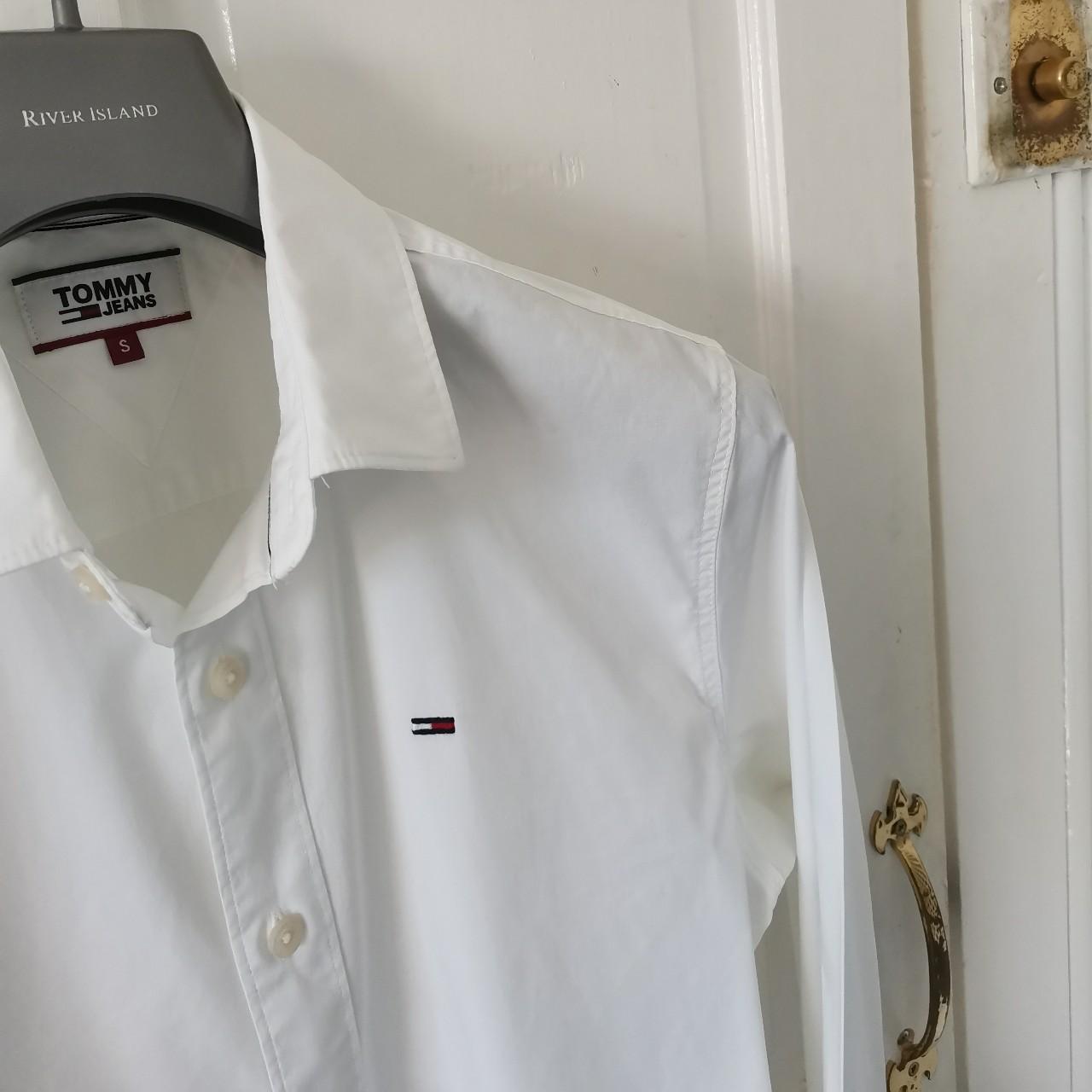 Tommy Hilfiger Men's White Shirt | Depop