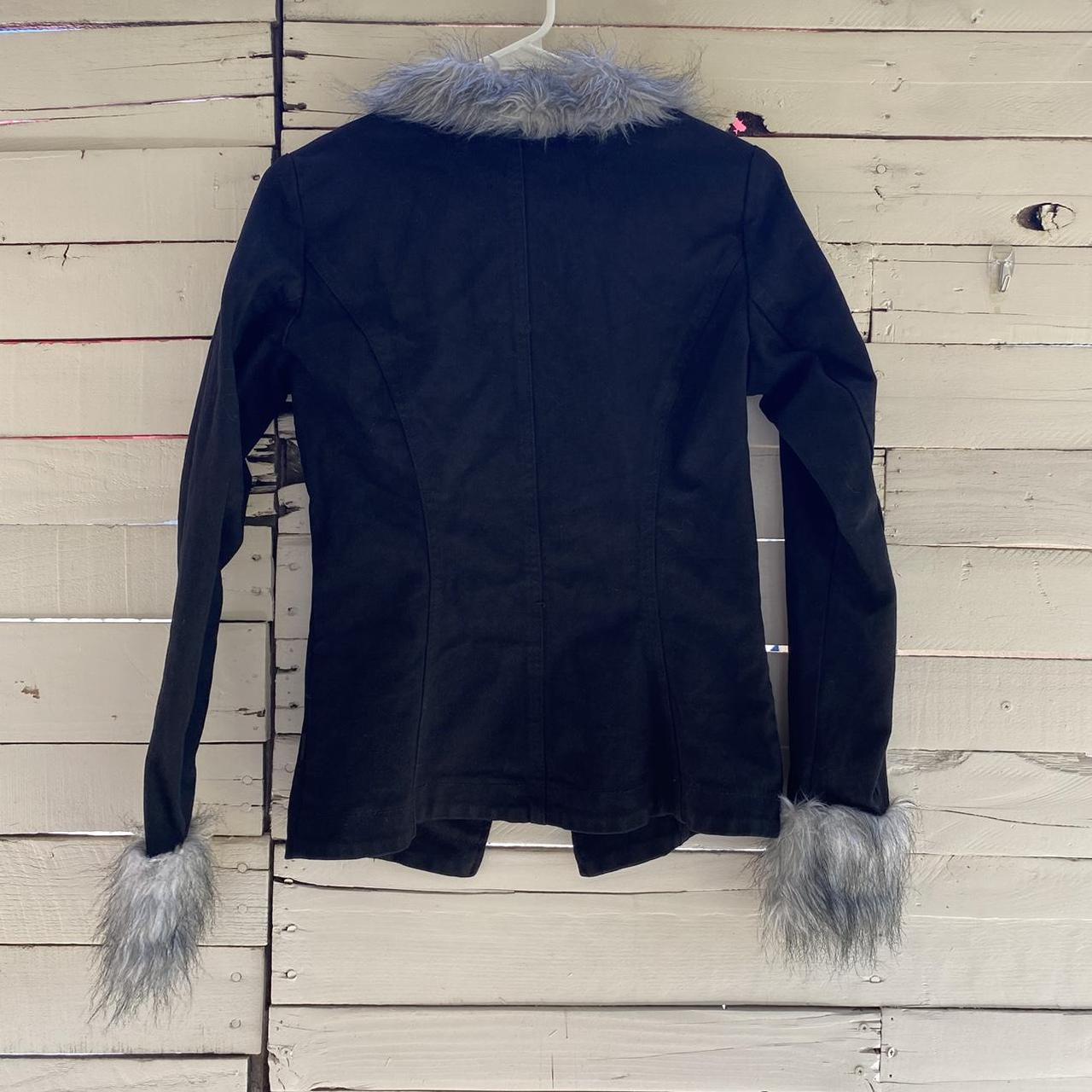 Crazy Tripp nyc fur trim jacket Love this the fur... - Depop