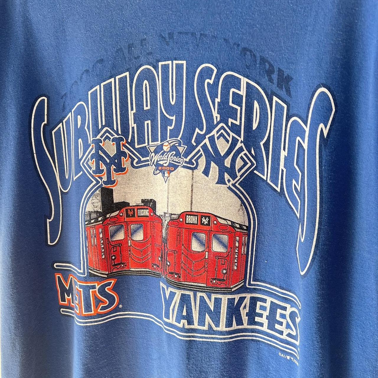 Year 2000 Yankees Subway Series t-shirt IN BRAND NEW - Depop