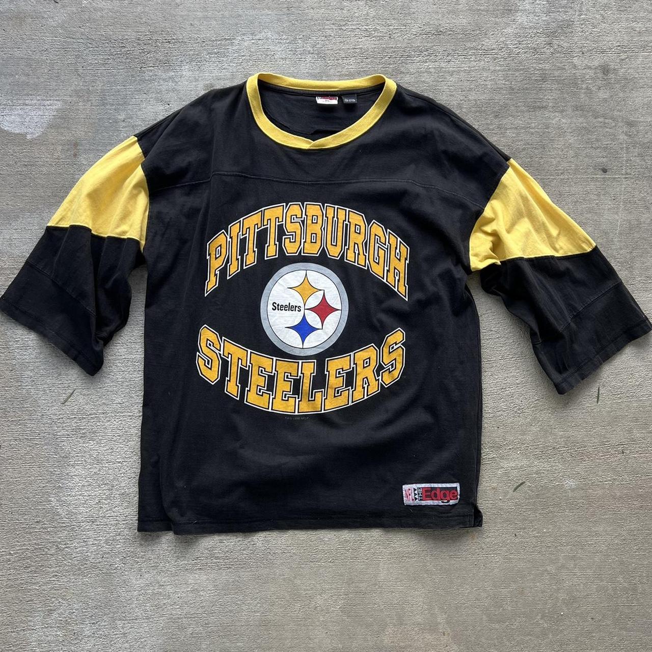 NFL, Shirts, Vintage 8 90 Steelers Shirt Sports L