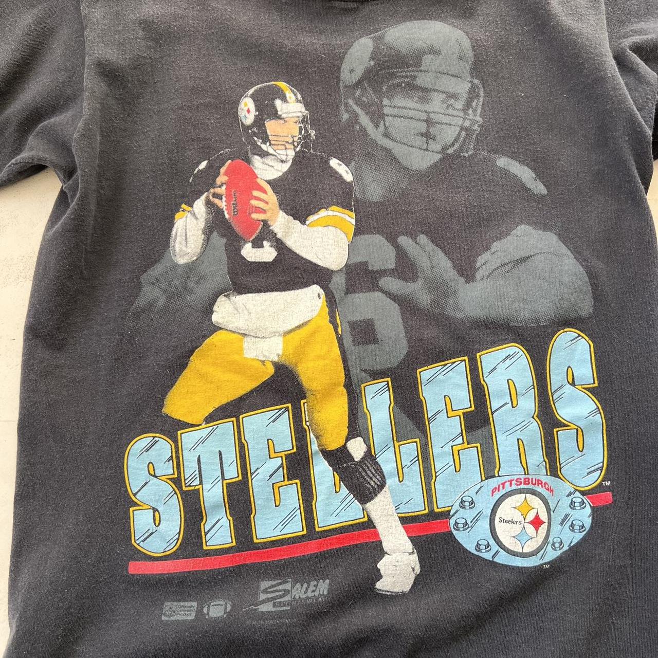 Vintage Pittsburgh Steelers Salem NFL 1995 - Depop