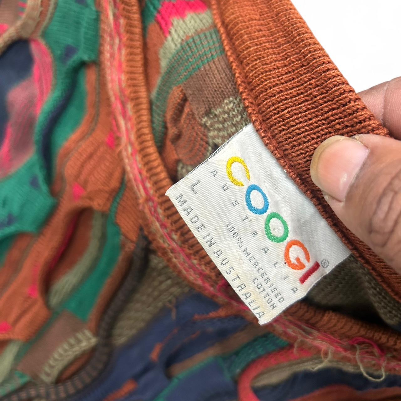 Coogi Men's Sweater - Multi - L – Vintage coogi k… - image 2