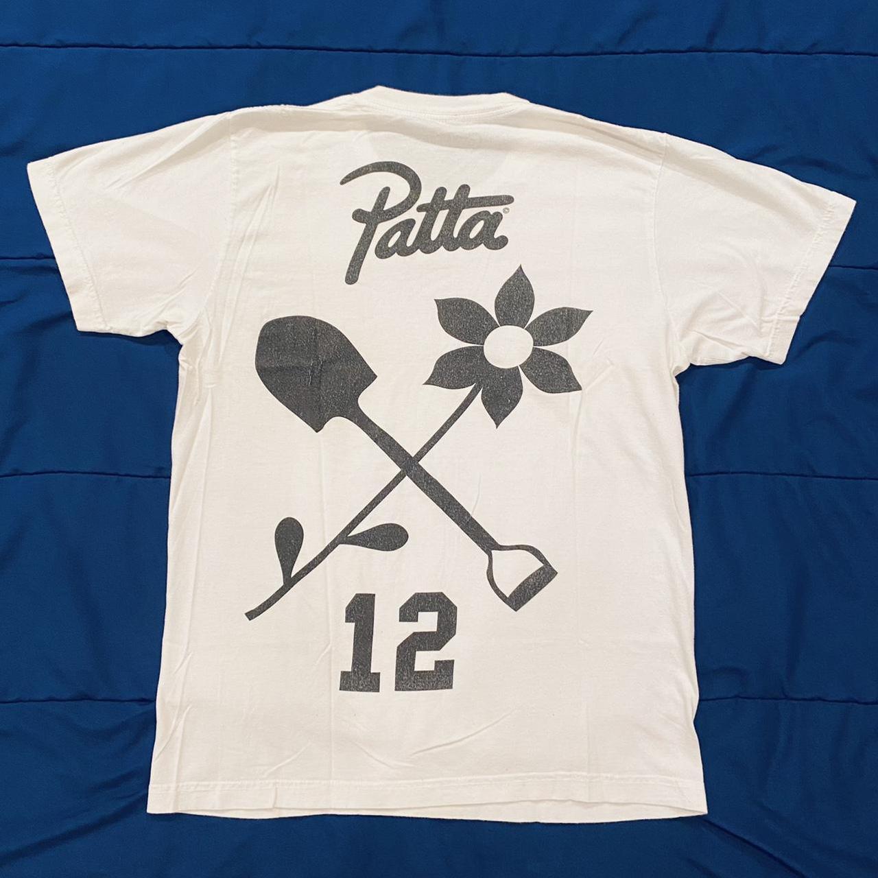 Patta Men's White and Black T-shirt