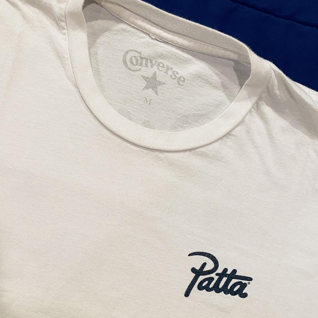 Patta Men's White and Black T-shirt (3)