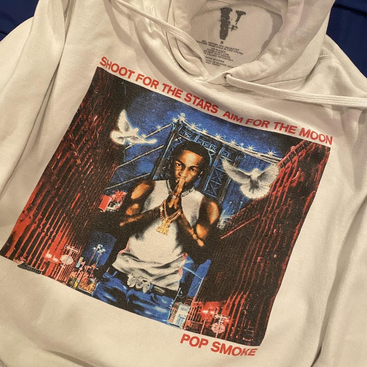Pop Smoke X Vlone collab tee. Bought direct from the - Depop