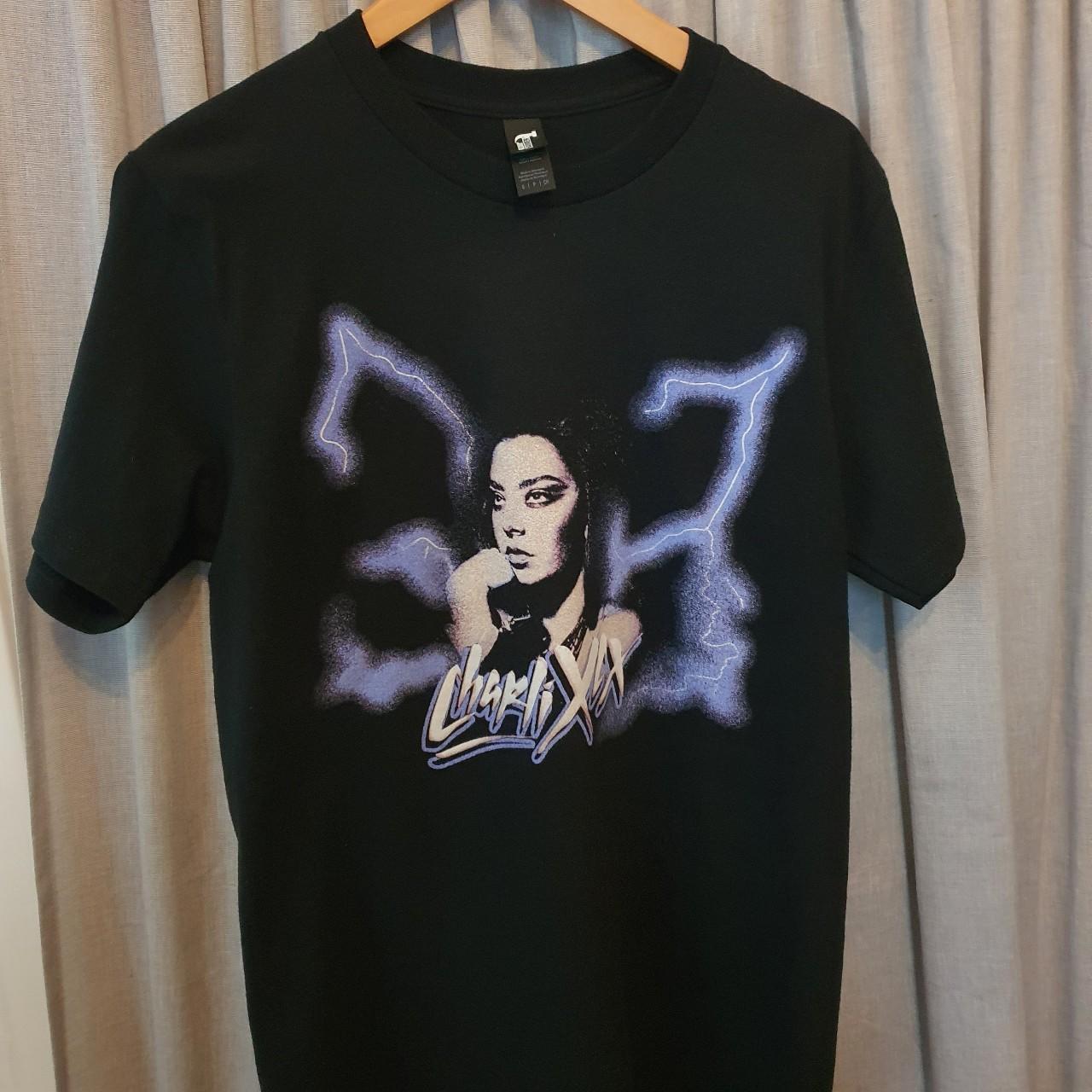 Charli XCX Lightning t-shirt brand new, merch from | Depop
