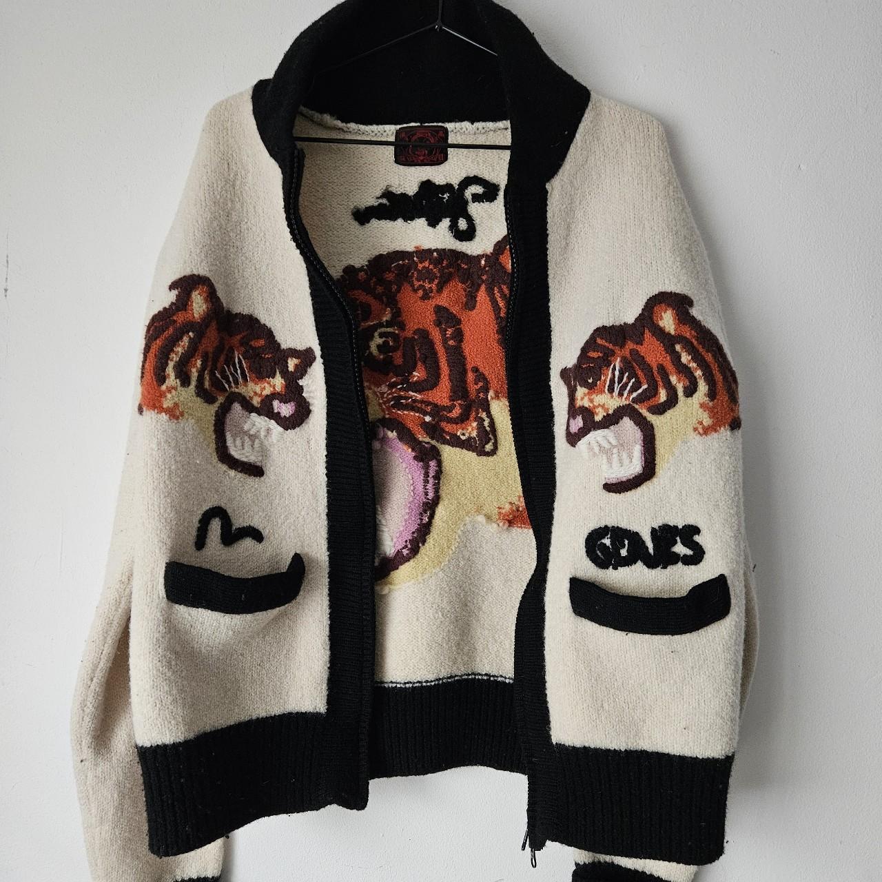 Gucci on sale tiger cardigan