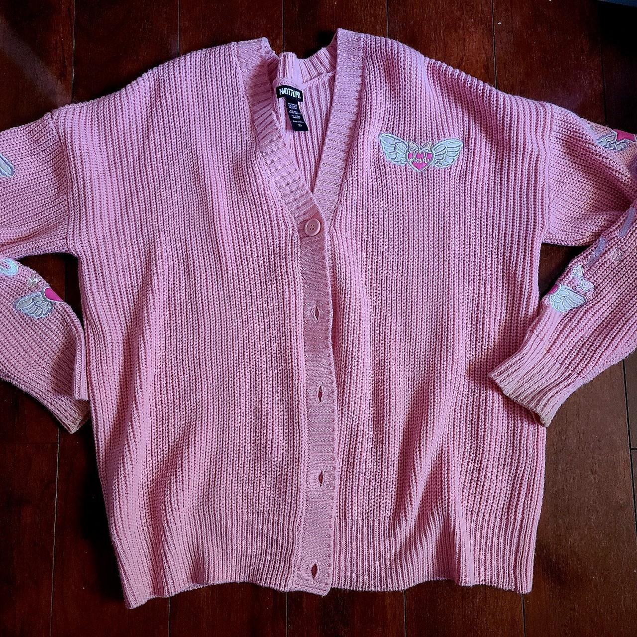 HOT TOPIC kawaii pink Cardigan Worn a few times but... Depop