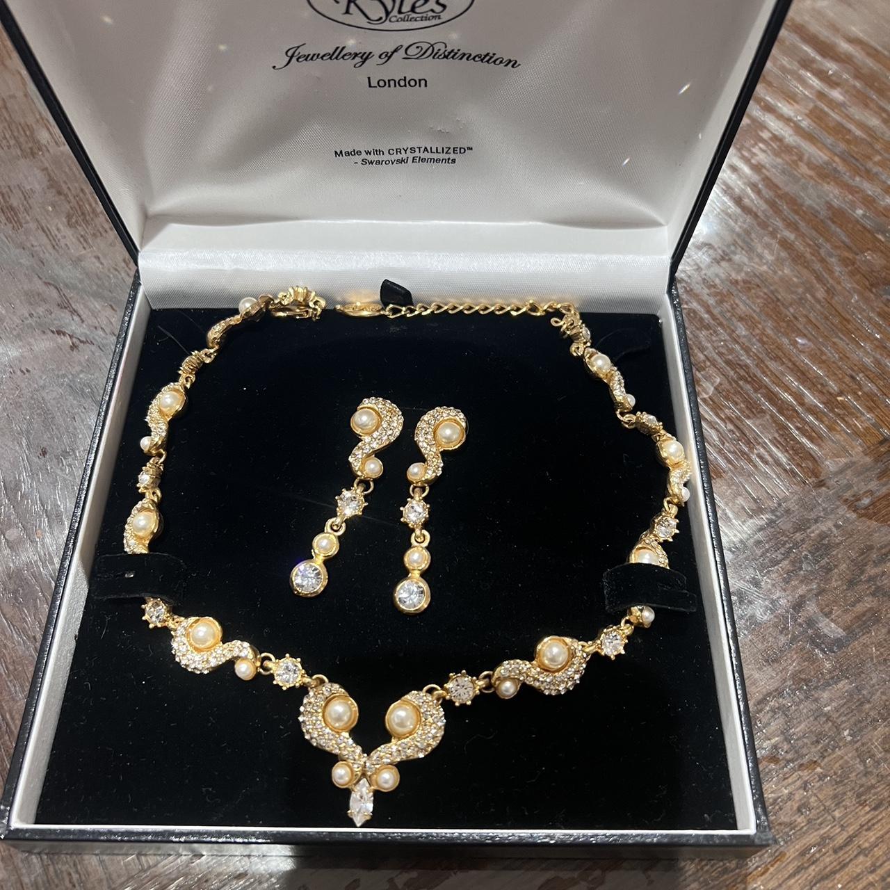 Stunning necklace and earrings set from Kyles... - Depop